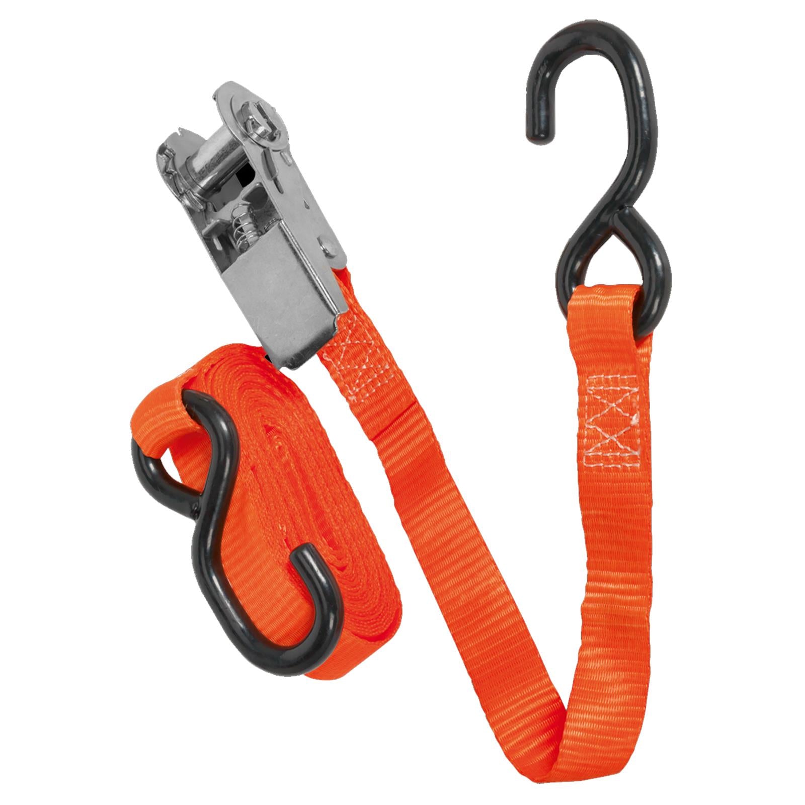 Sealey Ratchet Tie Down 25mm x 4.5m Poly Web 800kg Load Test