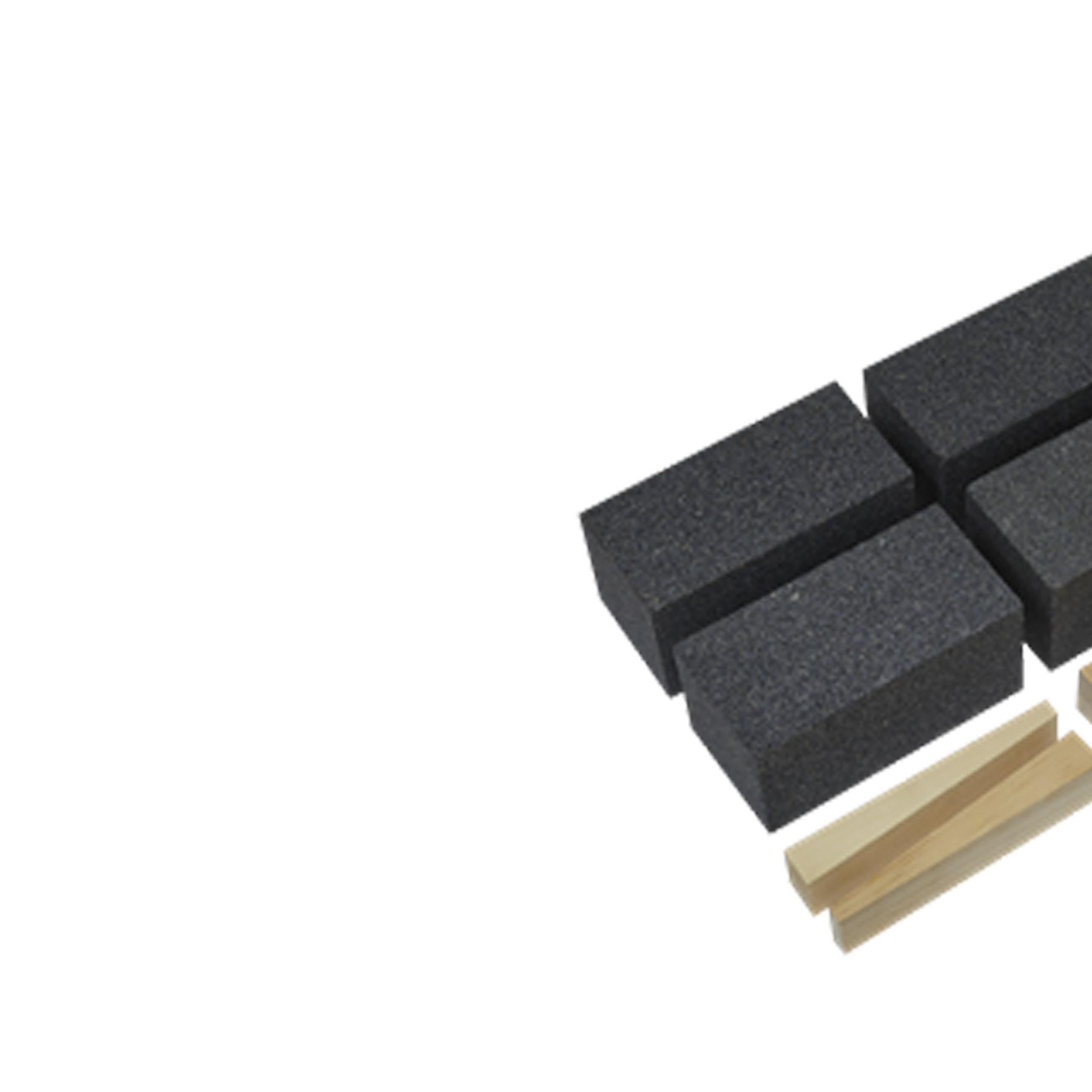 Sealey Floor Grinding Block 50 x 50 x 100mm 12Grit - Pack of 6