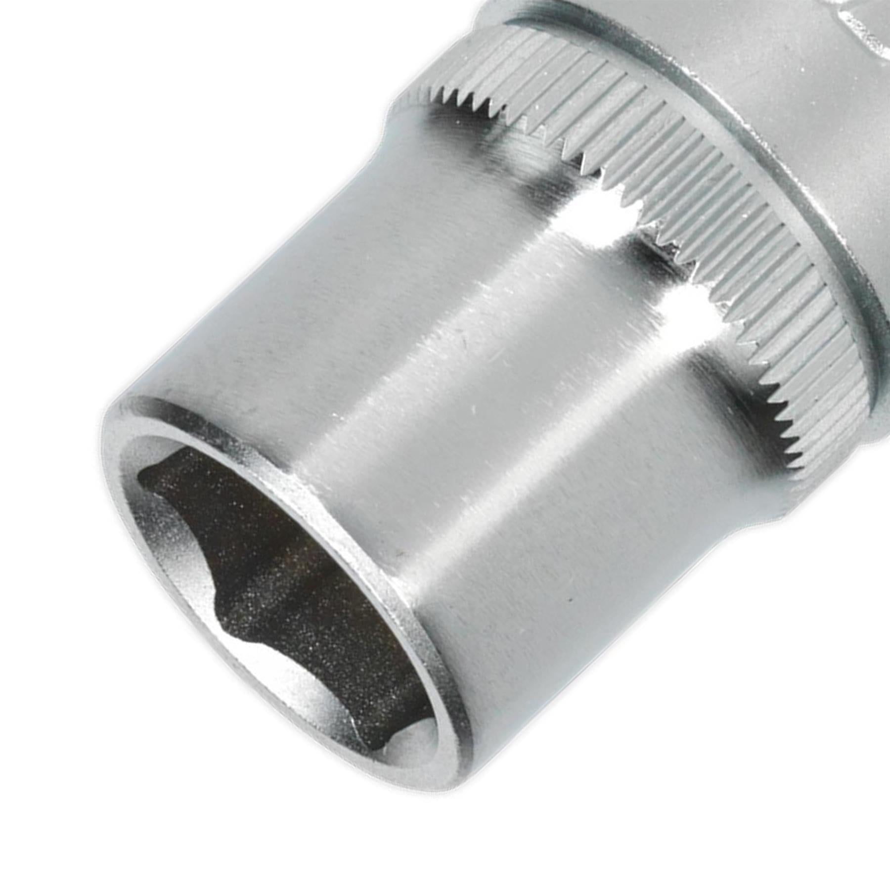 Sealey  WallDrive® Socket 13mm 1/2"Sq Drive Chrome Vanadium Steel