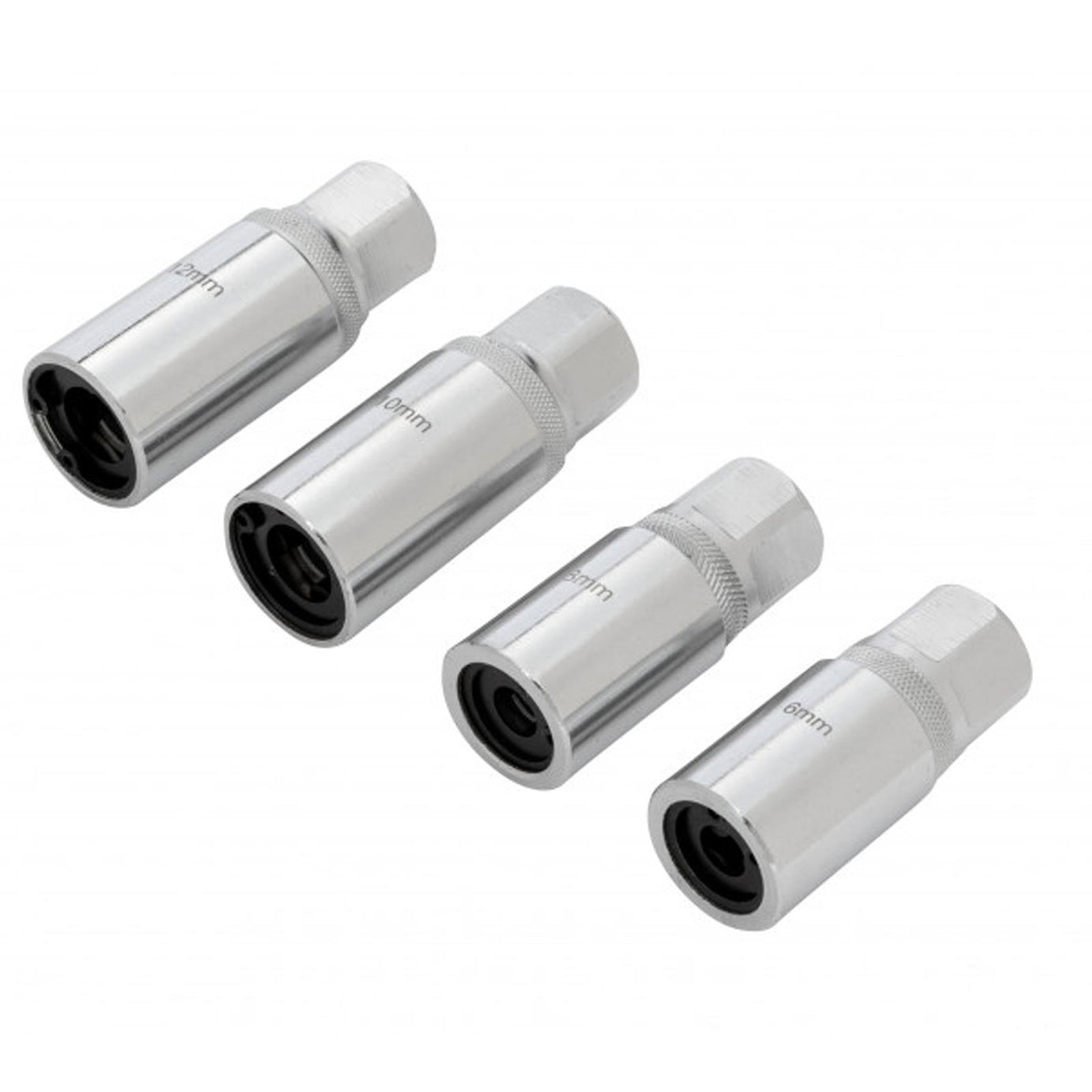 BlueSpot 4Pce 1/2" Heavy Duty Stud Extractors (6-12mm) Broken Corroded Studs Removal