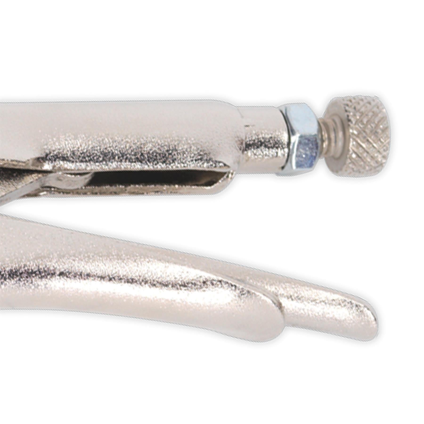 Sealey Locking Pliers Long Nose 170mm 0-50mm Capacity