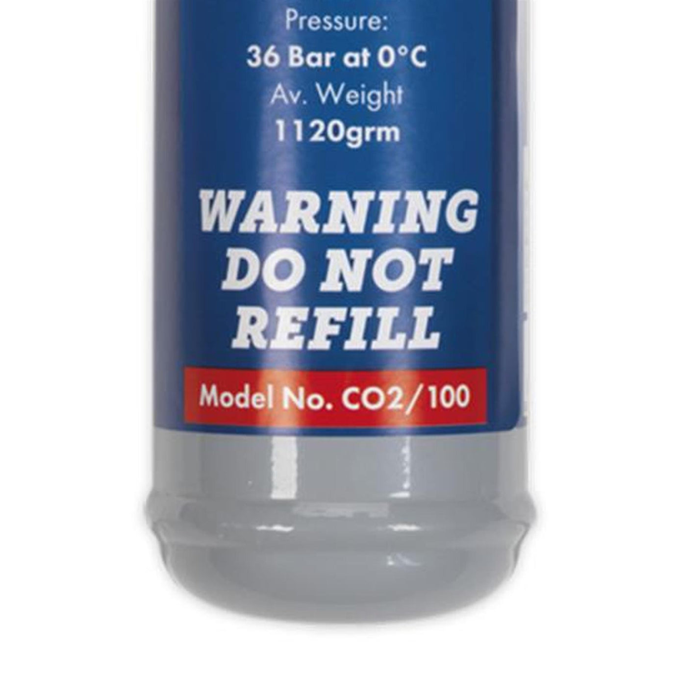 Sealey Gas Cylinder Disposable Carbon Dioxide 390g