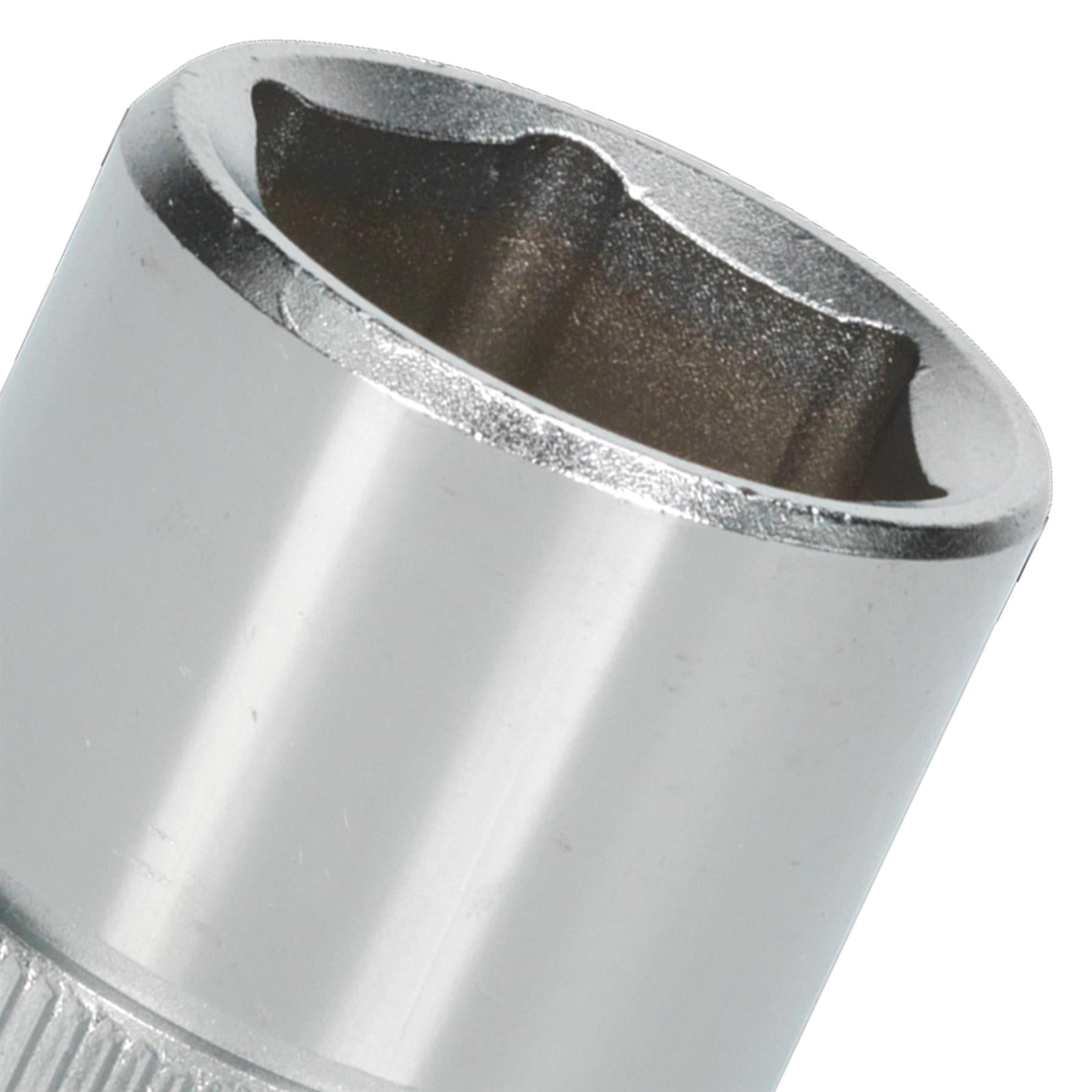 Sealey WallDrive Socket 17mm 1/2"Sq Drive Chrome Vanadium steel