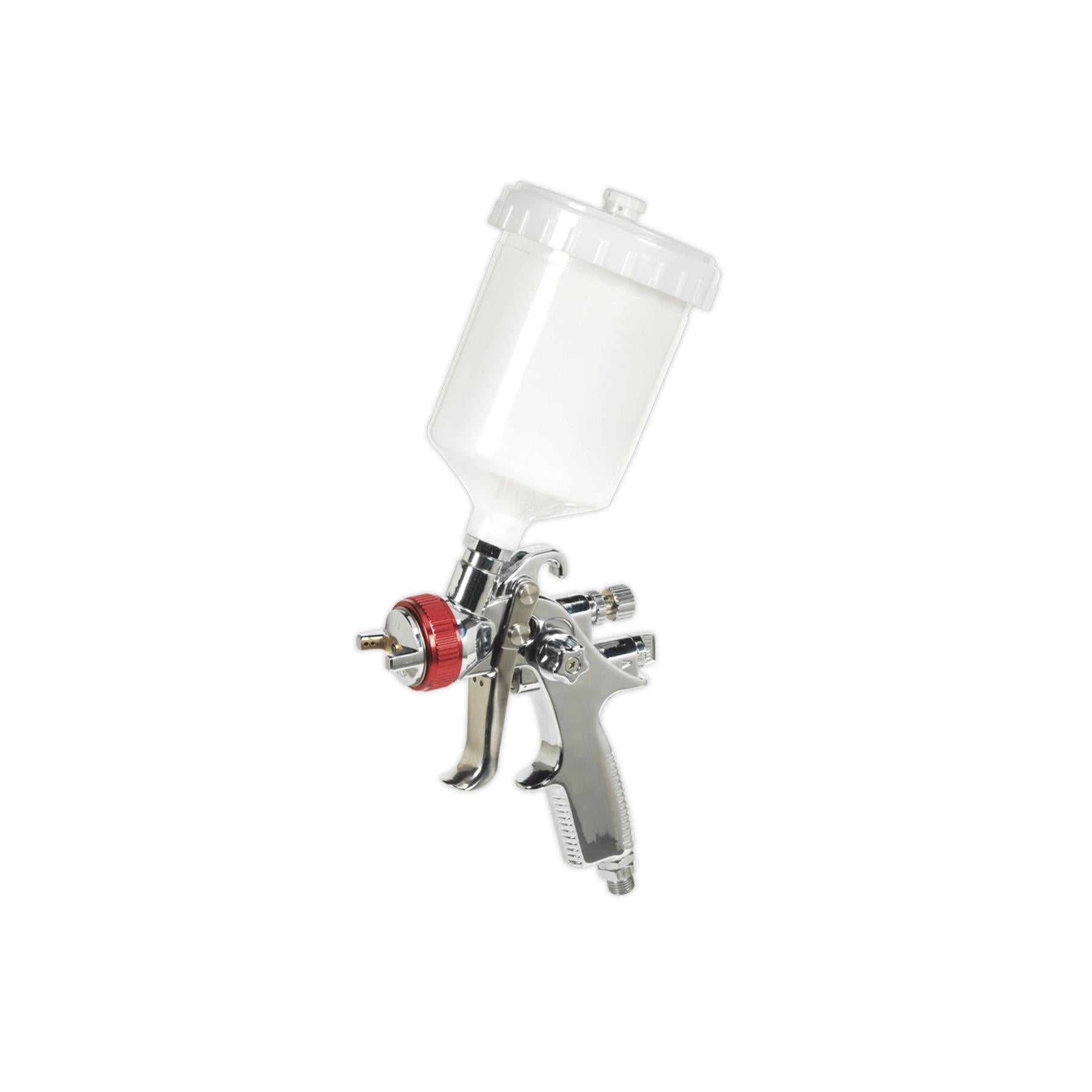 Sealey HVLP Gravity Feed Spray Gun 1.3mm Set-Up