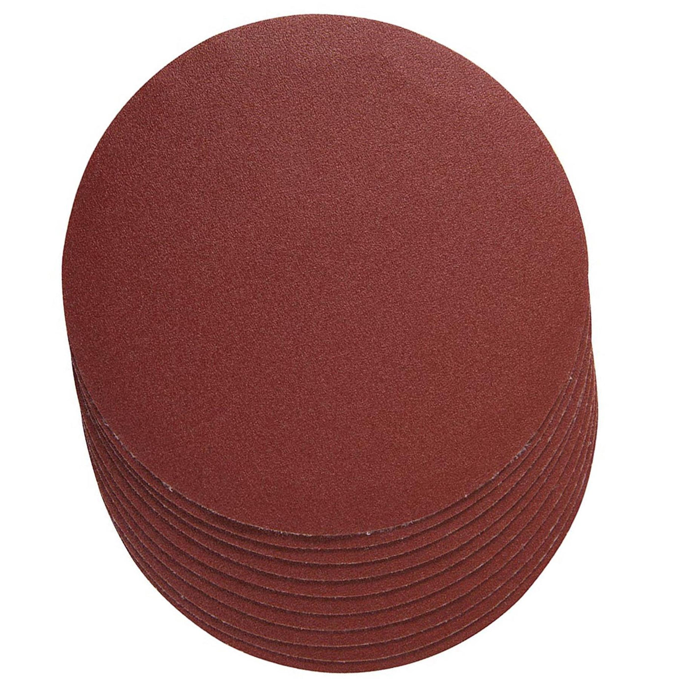 Sanding Discs 180mm 10Pk Assorted Grit 120 240 320 400 Hook & Loop Sander