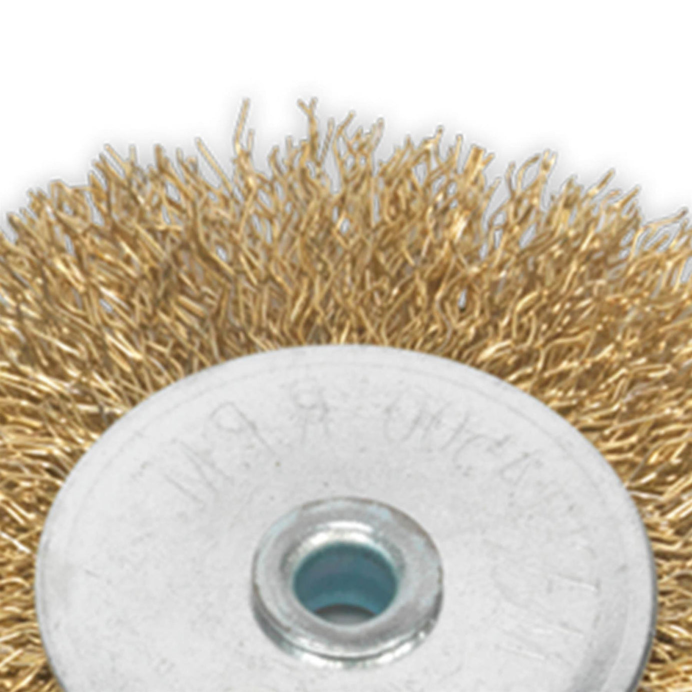 Sealey Wire Brush Set 8pc Brassed