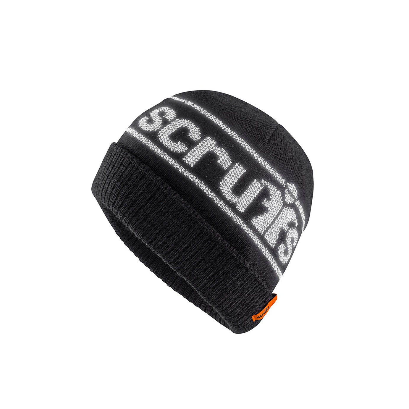 Scruffs Trade Reflective Beanie Reflective Black