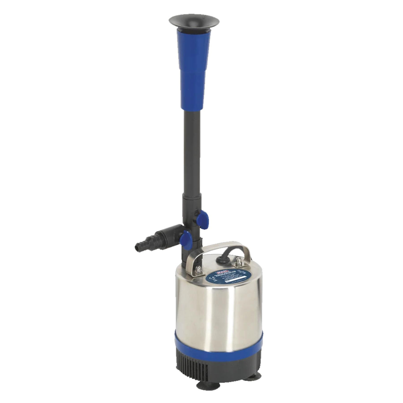 Submersible Pond Pump Stainless Steel 1750L/hr 230V Sealey