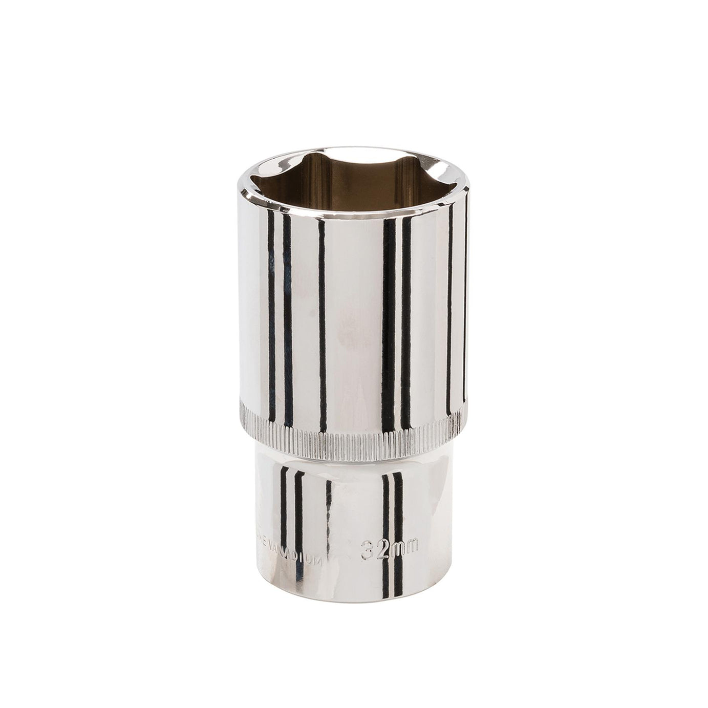 Quality Socket 1/2" Shallow Deep Drive Metric 32mm Long Hex Wrench