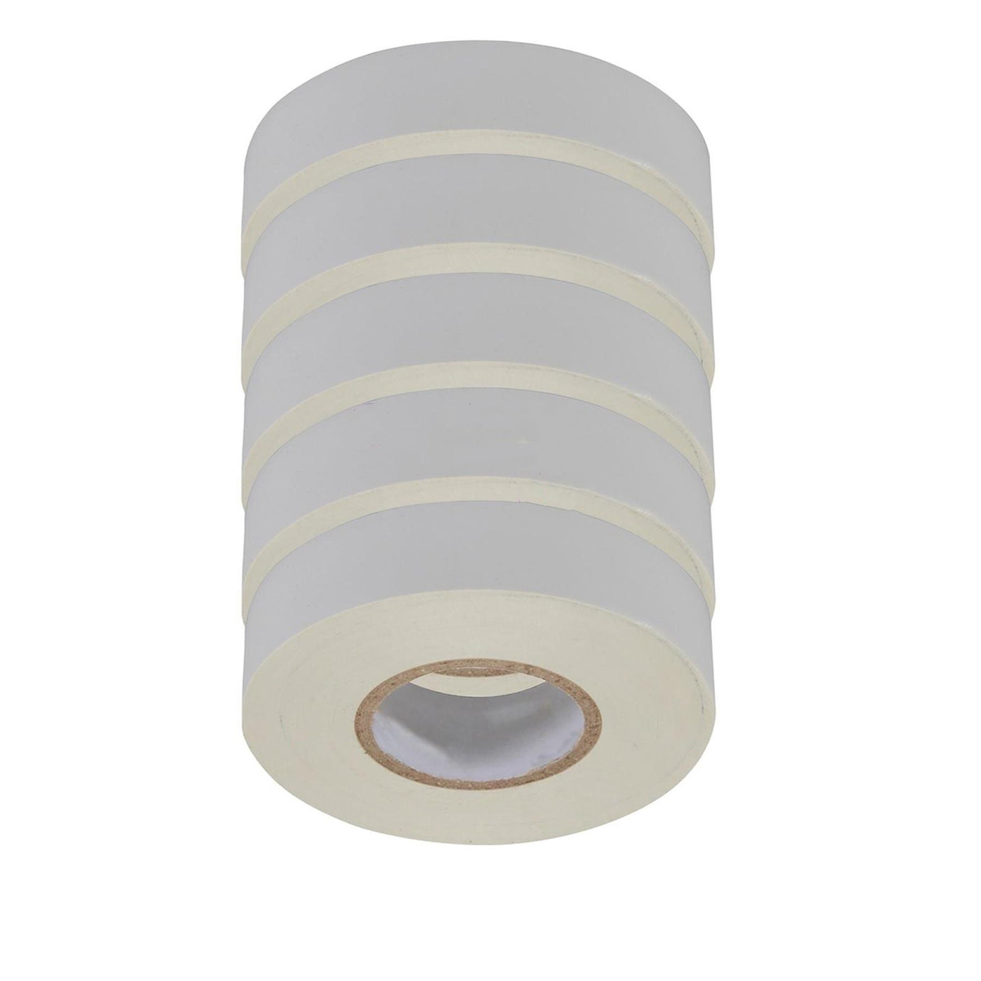 Electrical Pvc Insulation Insulating Tape 22m Flame Retardant Rolls White 5 Rolls