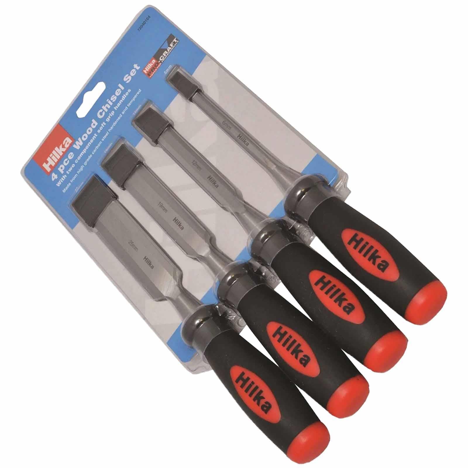 Wood Chisel Set Soft Grip