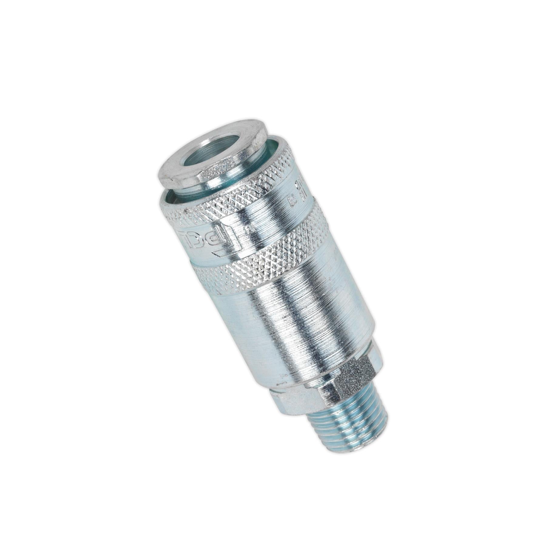 Sealey Coupling Body Male 1/4"BSPT Pack of 50 - AC01BP
