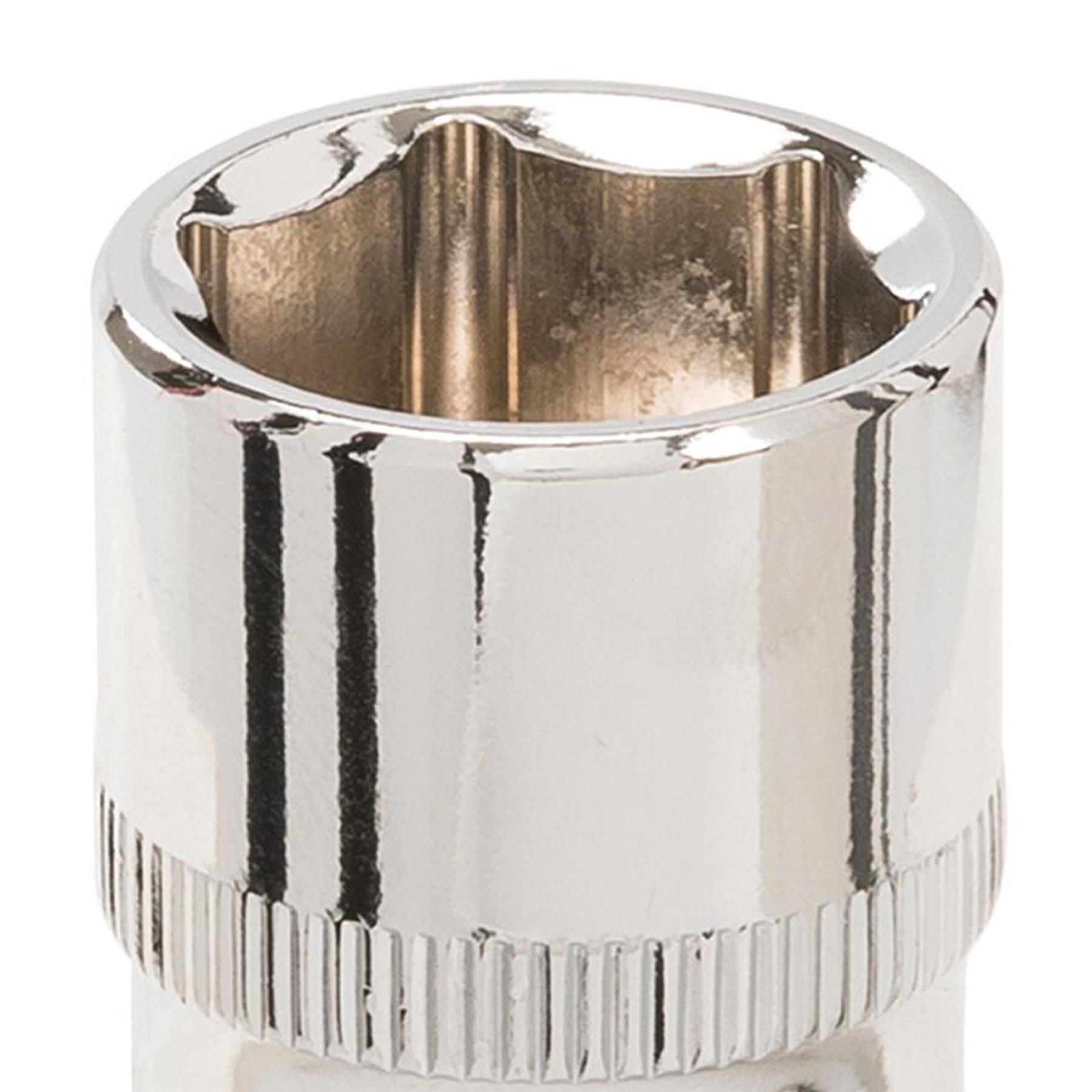 Socket 3/8" Drive Metric Hex Square 17mm Individual Hex Polished Crv Tool