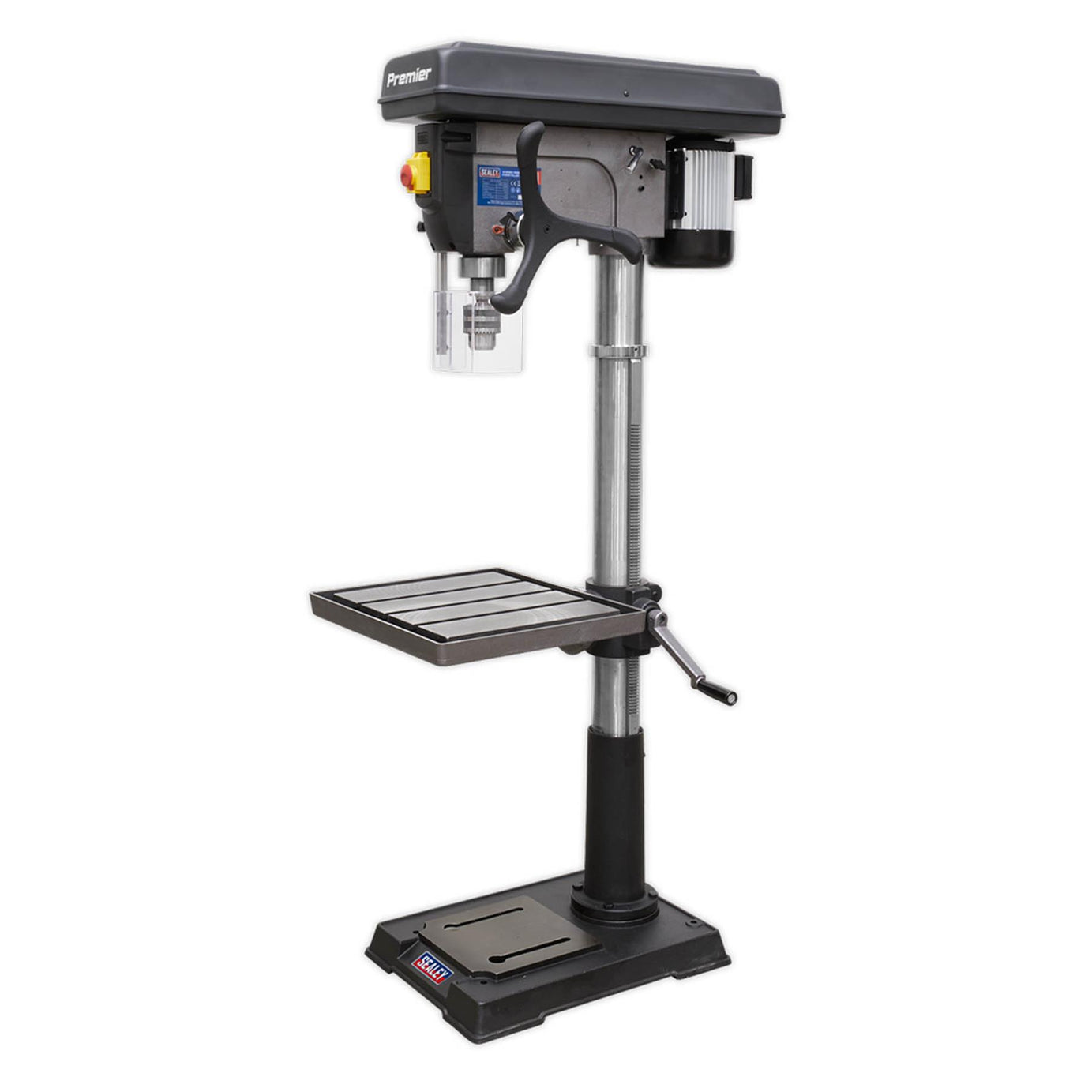 Sealey Pillar Drill Floor 12-Speed 1710mm Height 230V Garage Workshop DIY