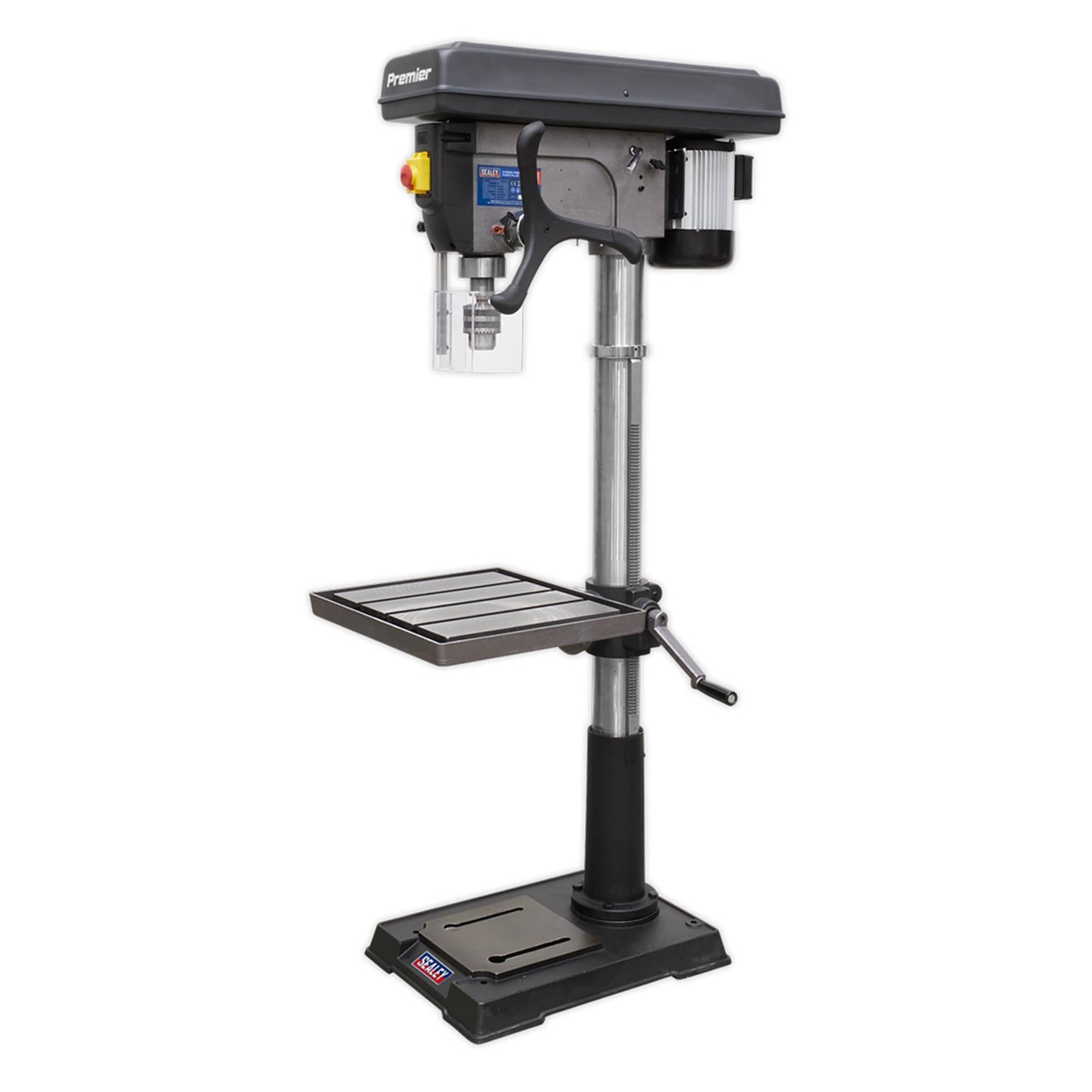 Sealey Pillar Drill Floor 12-Speed 1710mm Height 230V Garage Workshop DIY