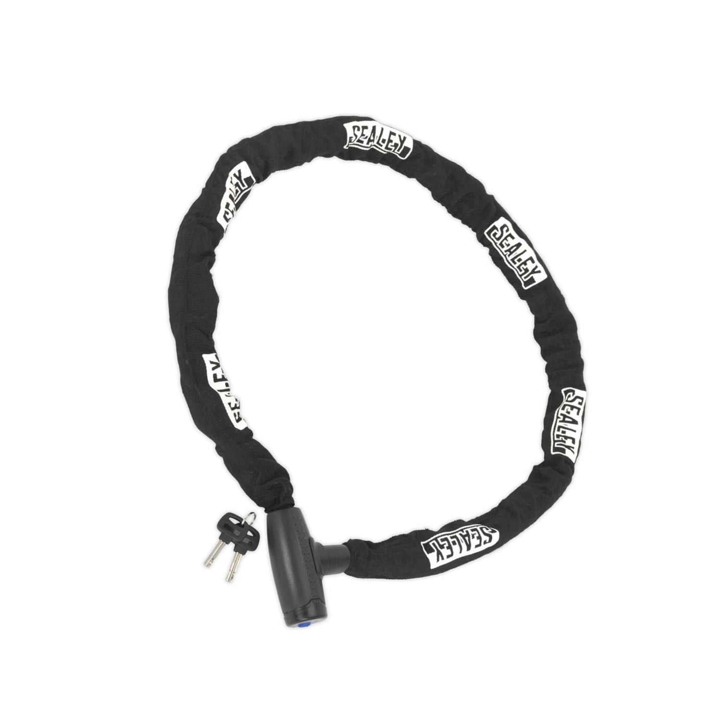 Sealey Motorcycle Motorbike Chain Lock Heavy Duty Steel 10mm x 1.5m