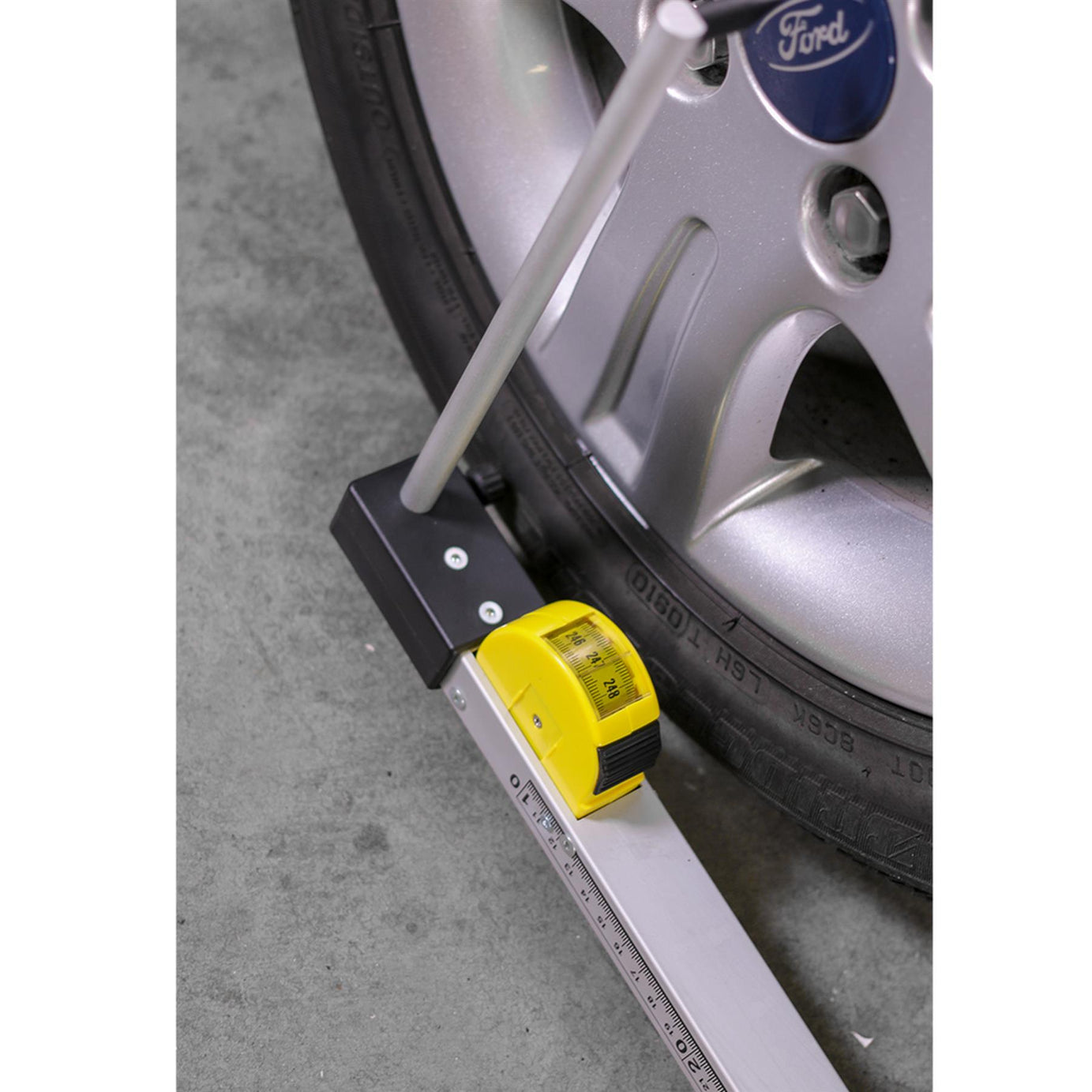 Sealey Tram Gauge Telescopic Three Fully Adjustable Probes - Aluminium