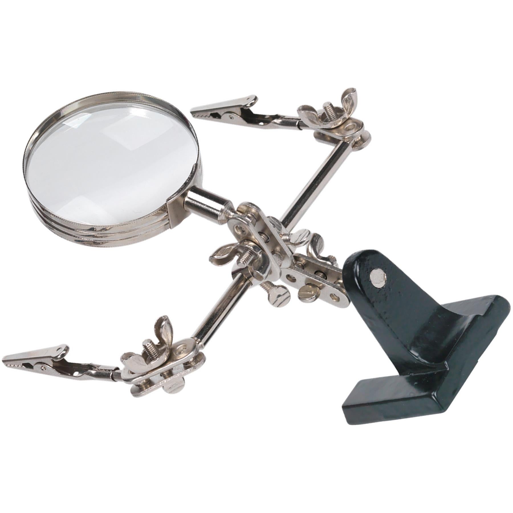 Sealey Mini Robot Soldering Stand with Magnifier