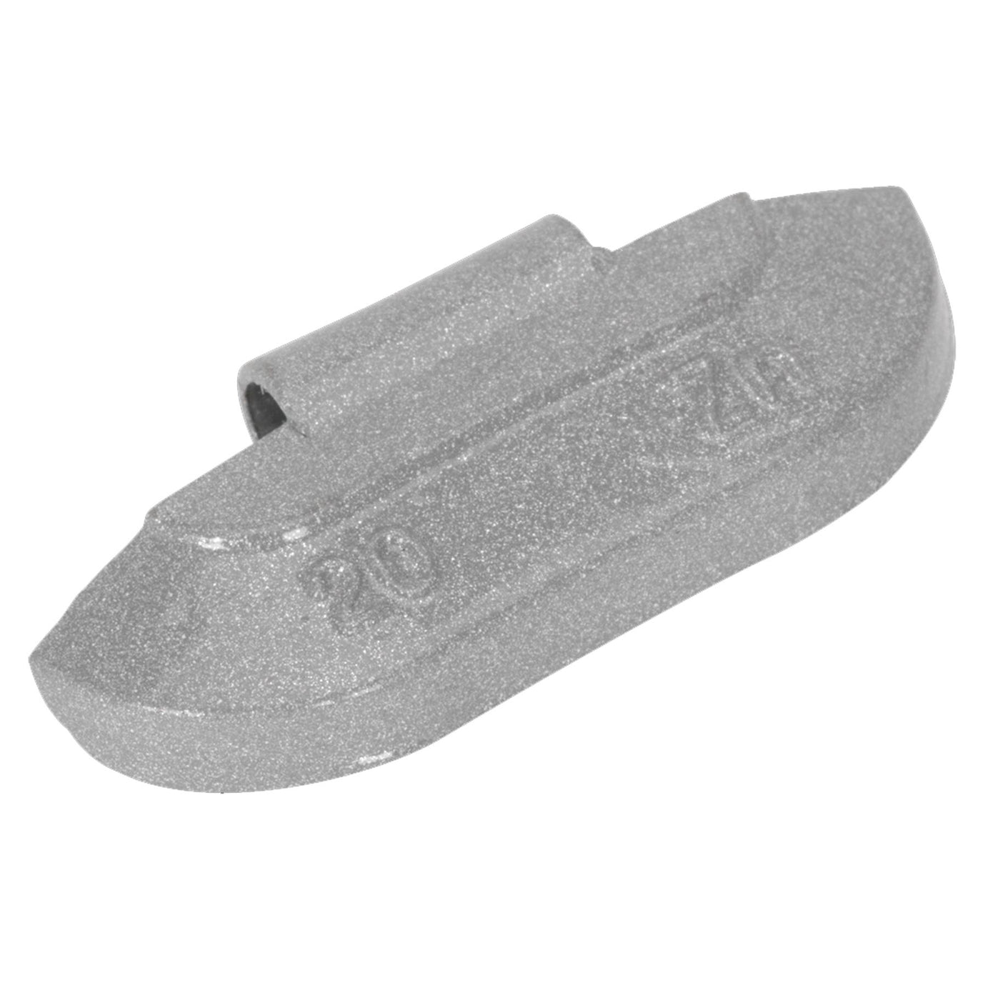 Wheel Weight 20g Hammer-On Zinc for Steel Wheels Pack of 100 Sealey