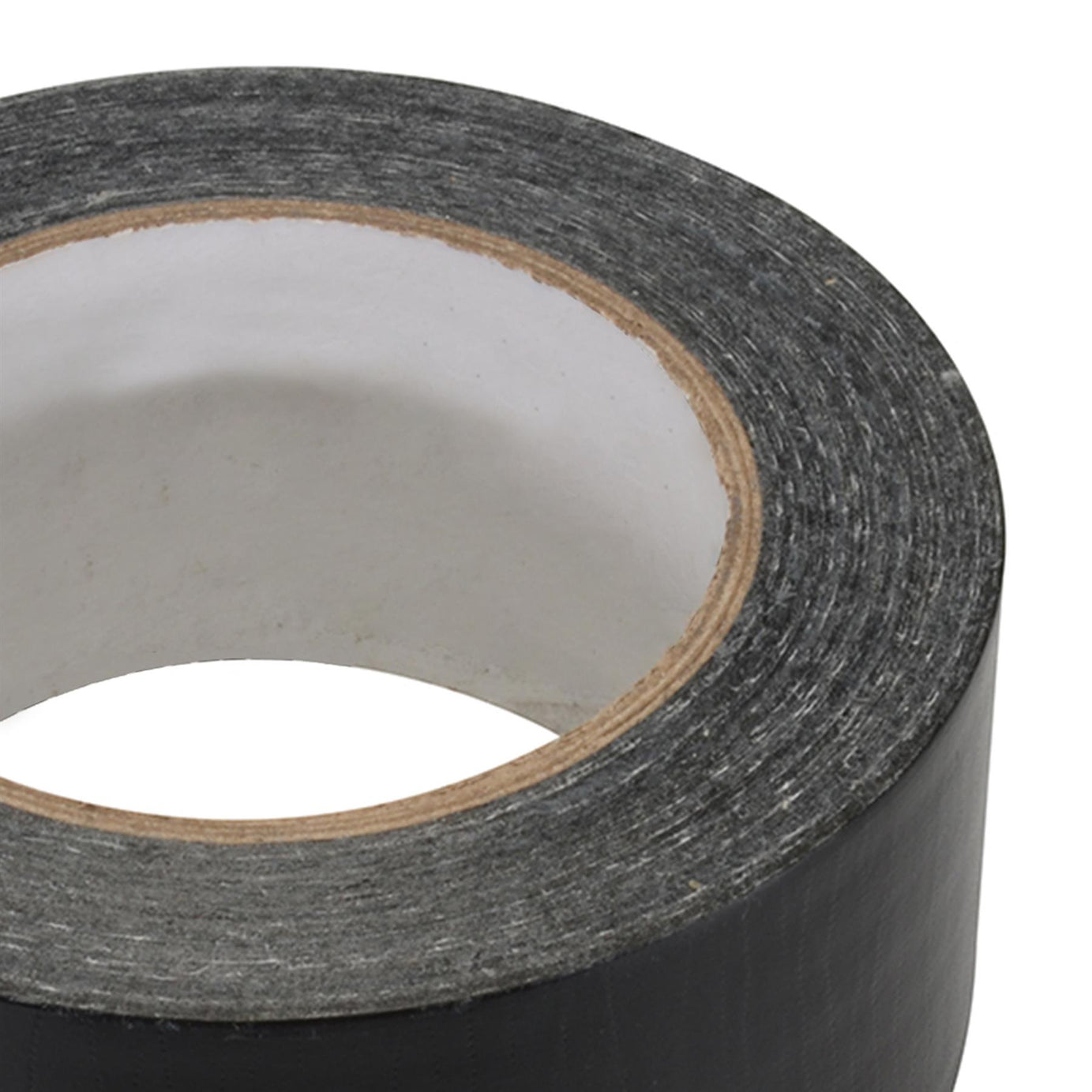 Duct Tape - 50mm X 50M Black Polyethylene-Coated With Hot-Melt Glue Adhesive