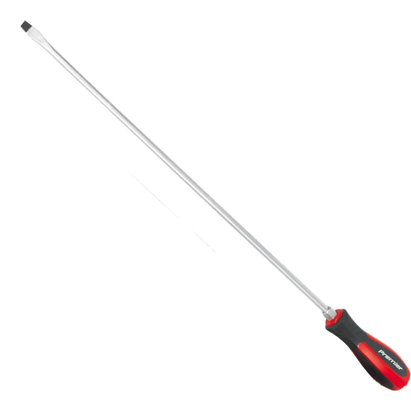 Sealey 5pc Screwdriver Set Hammer Thru Extra Long Slotted Phillips Pozi 450mm