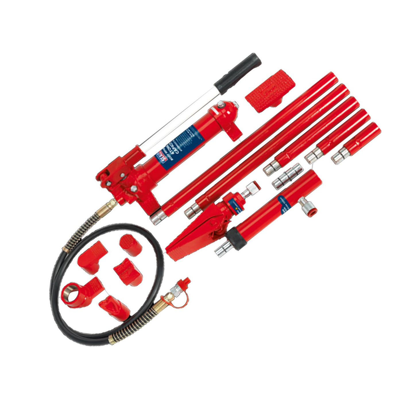 Sealey RE97/4 Hydraulic Body Repair Kit 4tonne Snap Type