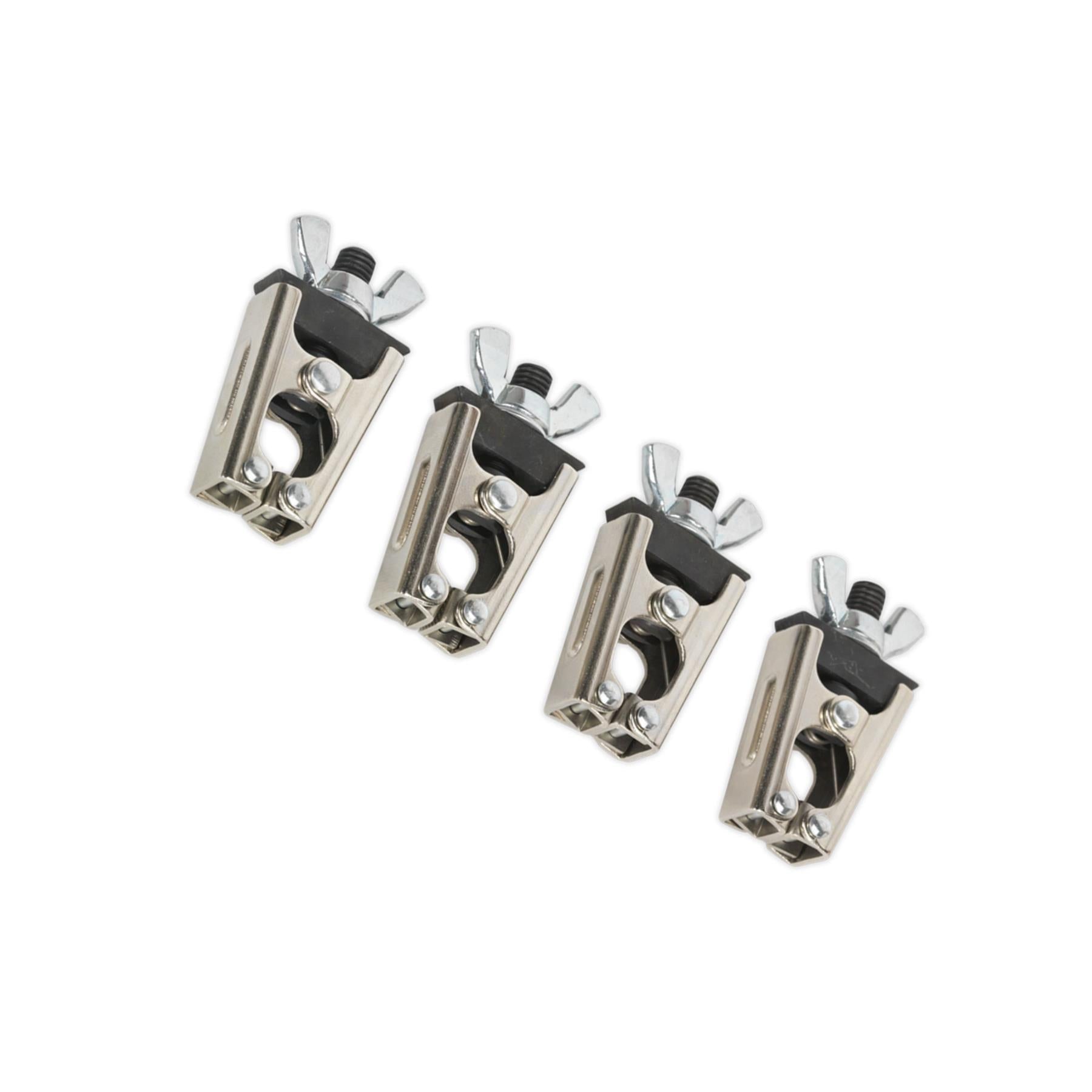 4Pc Sealey Micro Welding Clamp Set Small and compact
