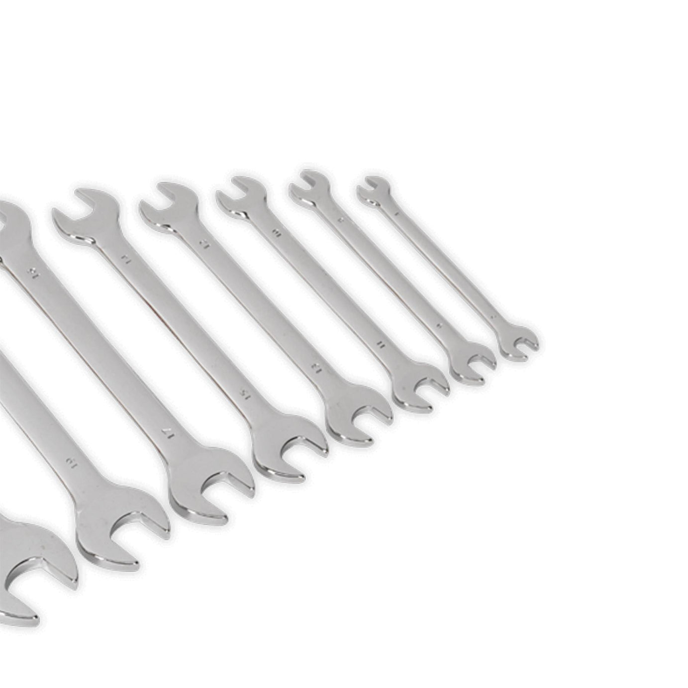 Sealey Double Open-End Spanner Set 12pc Metric