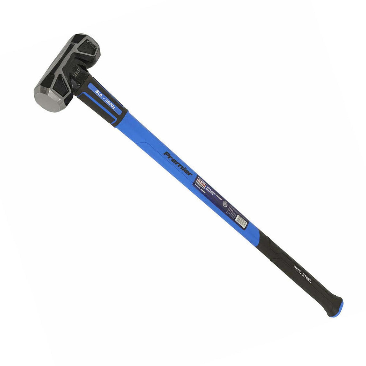 Sealey Sledge Hammer with Fibreglass Shaft 8lb