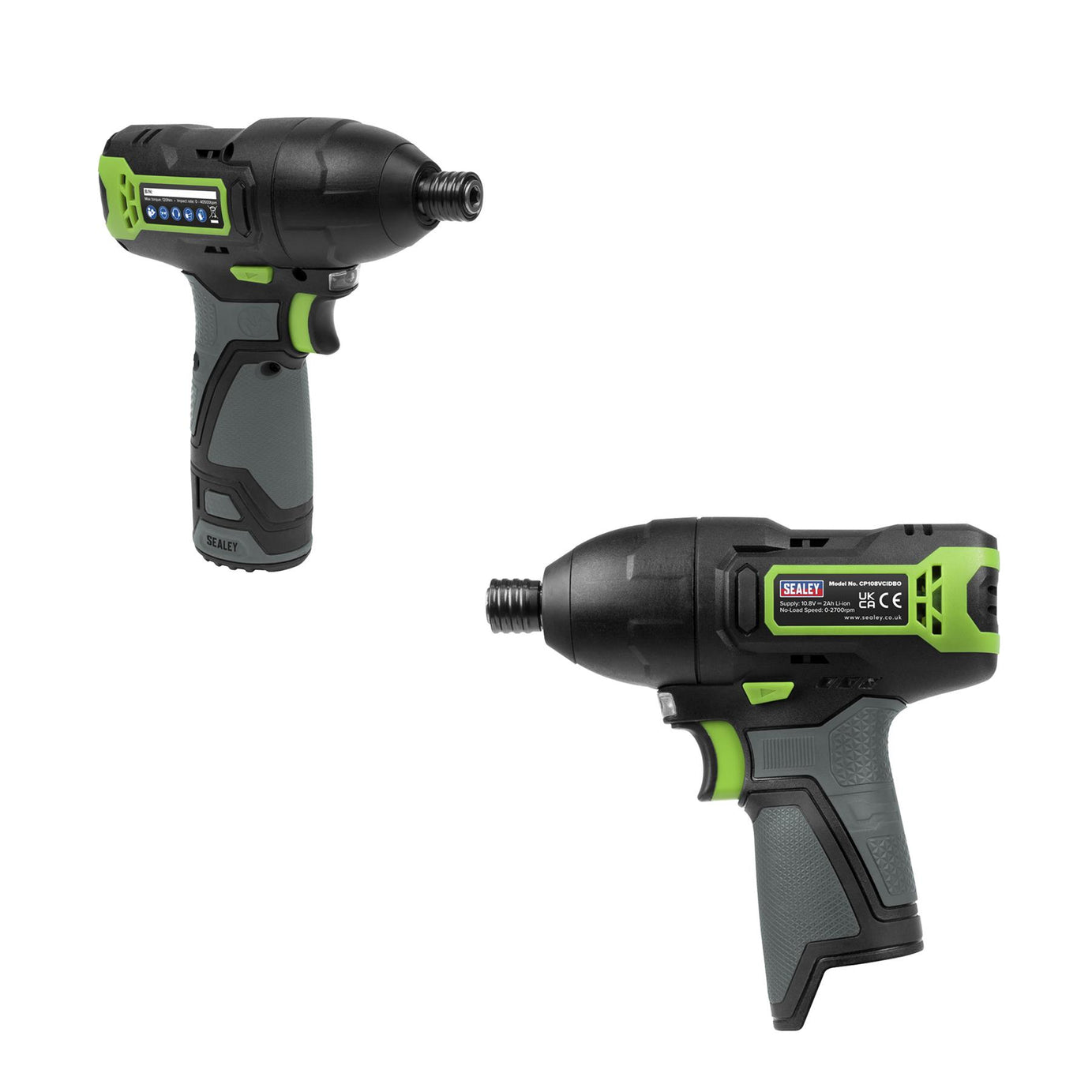 Sealey Cordless Impact Driver 1/4"Hex Drive 10.8V - Body Only