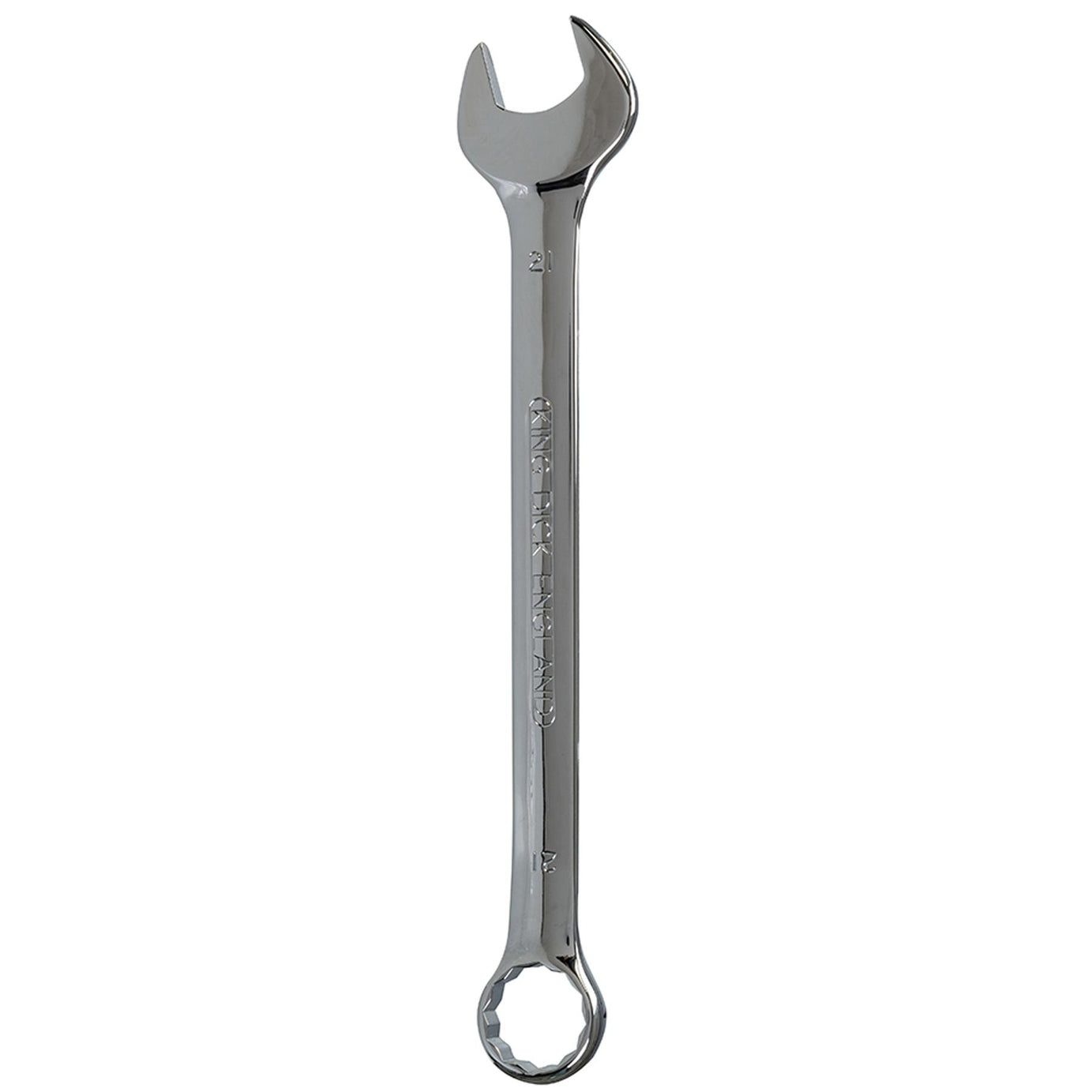 King Dick metric 21 MM polished chrome combination spanner wrenches spanners