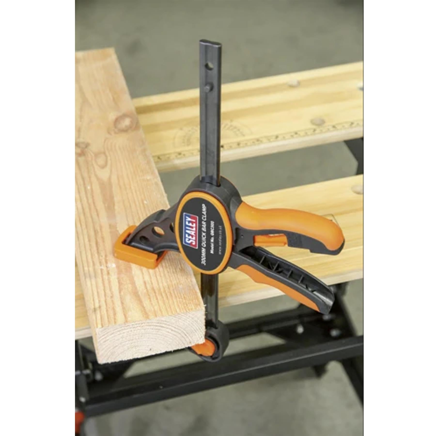 Sealey Quick Bar Clamp 300mm