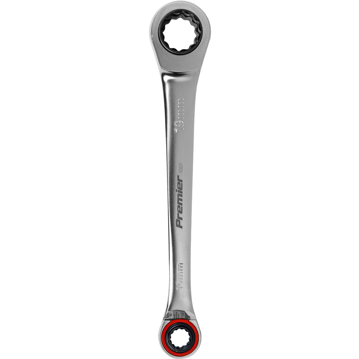 Sealey Ratchet Ring Spanner 4-in-1 Reversible Platinum Series