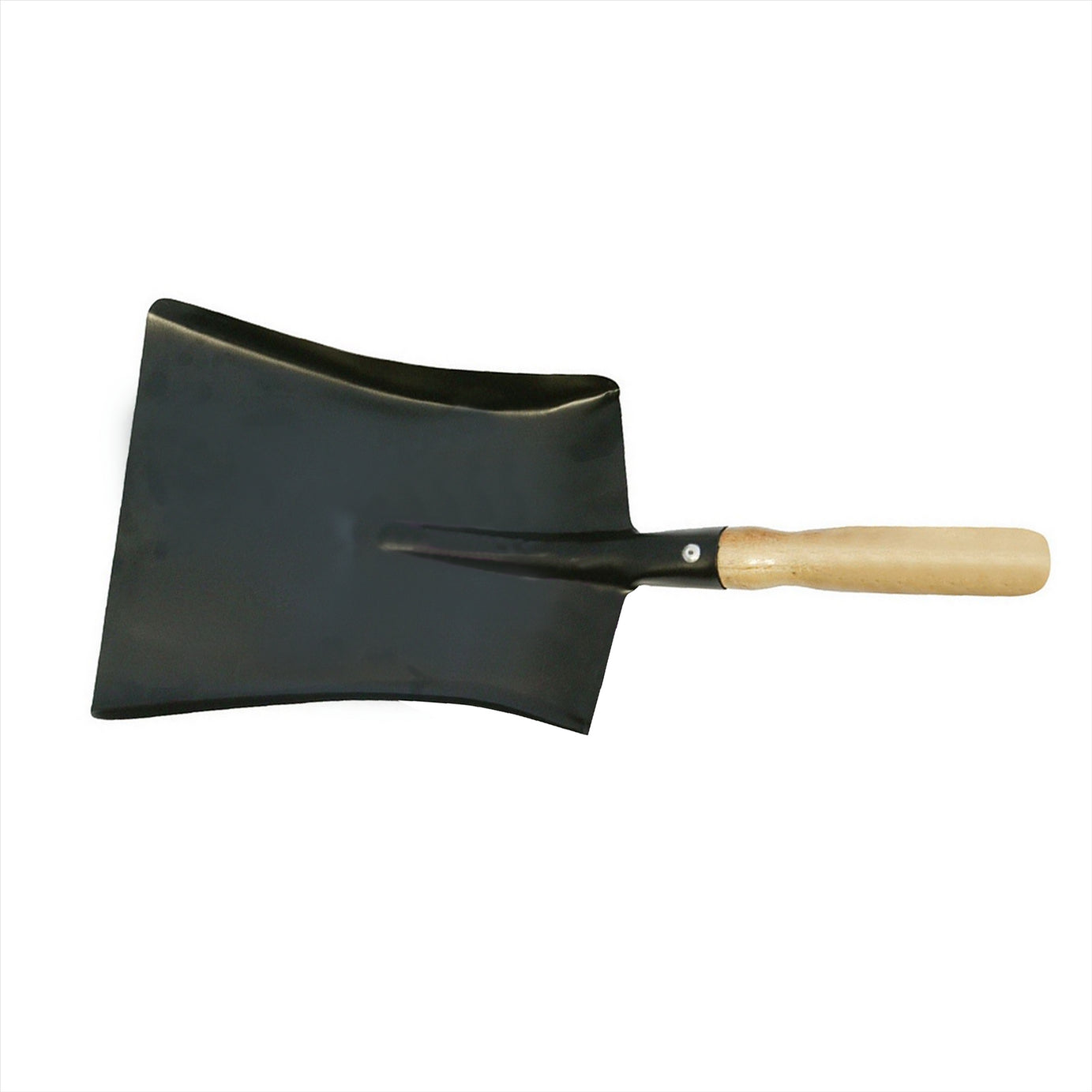 Dust Pan 230mm Strong Steel Cleaning Industrial Safety Pressed Steel Head