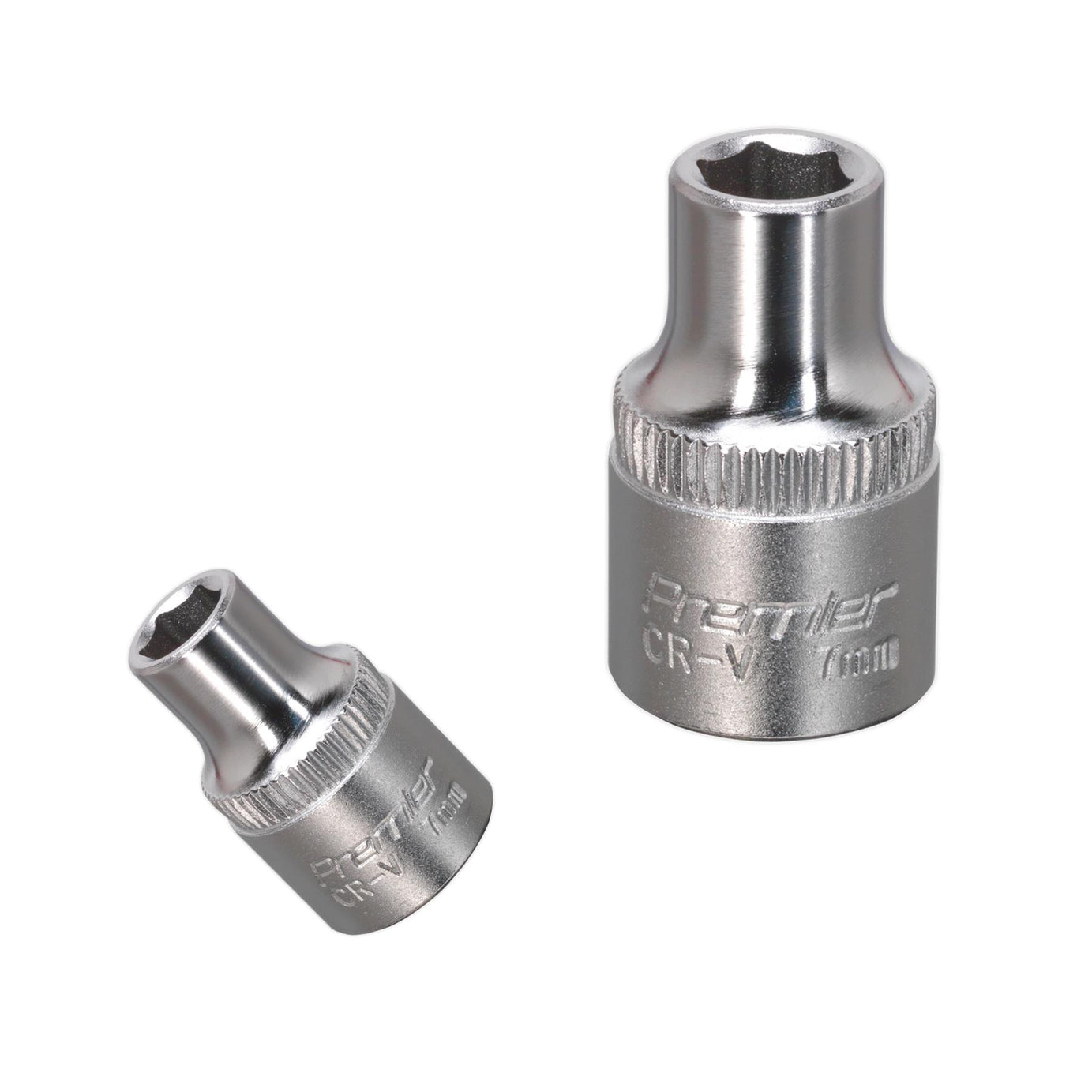 Sealey WallDrive Socket 7mm 3/8"Sq Drive Chrome Vanadium Steel