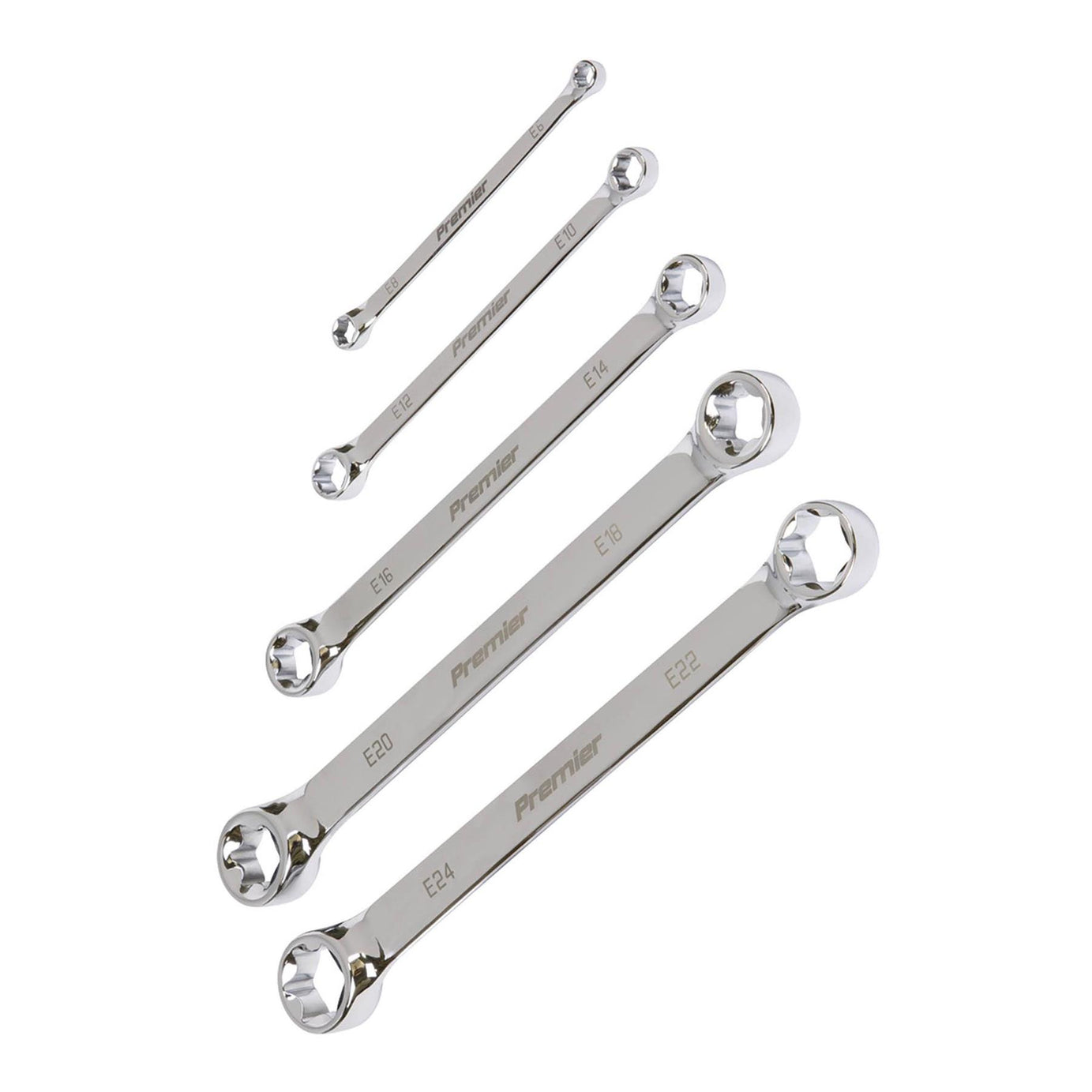 Sealey TRX-Star* Double End Spanner Set 5pc