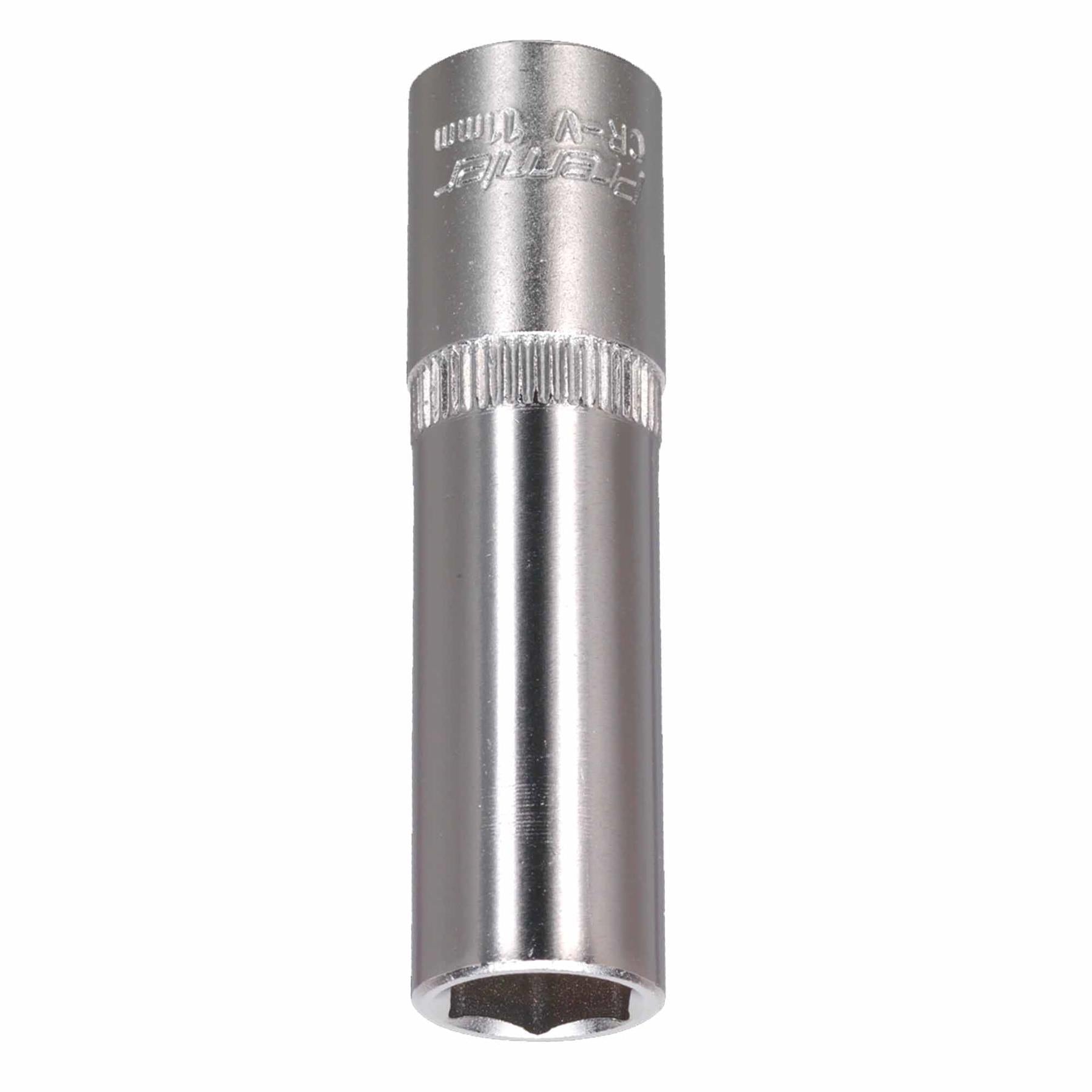 Sealey WallDrive Socket 11mm Deep 3/8"Sq Drive Chrome Vanadium Steel