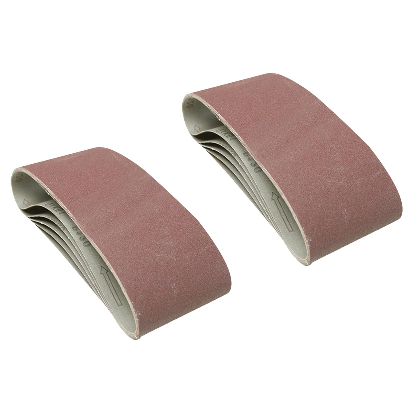 10 X New 610mm X 100mm 120 Grit Fine Sander Sanding Belts With Extra Top-Skive