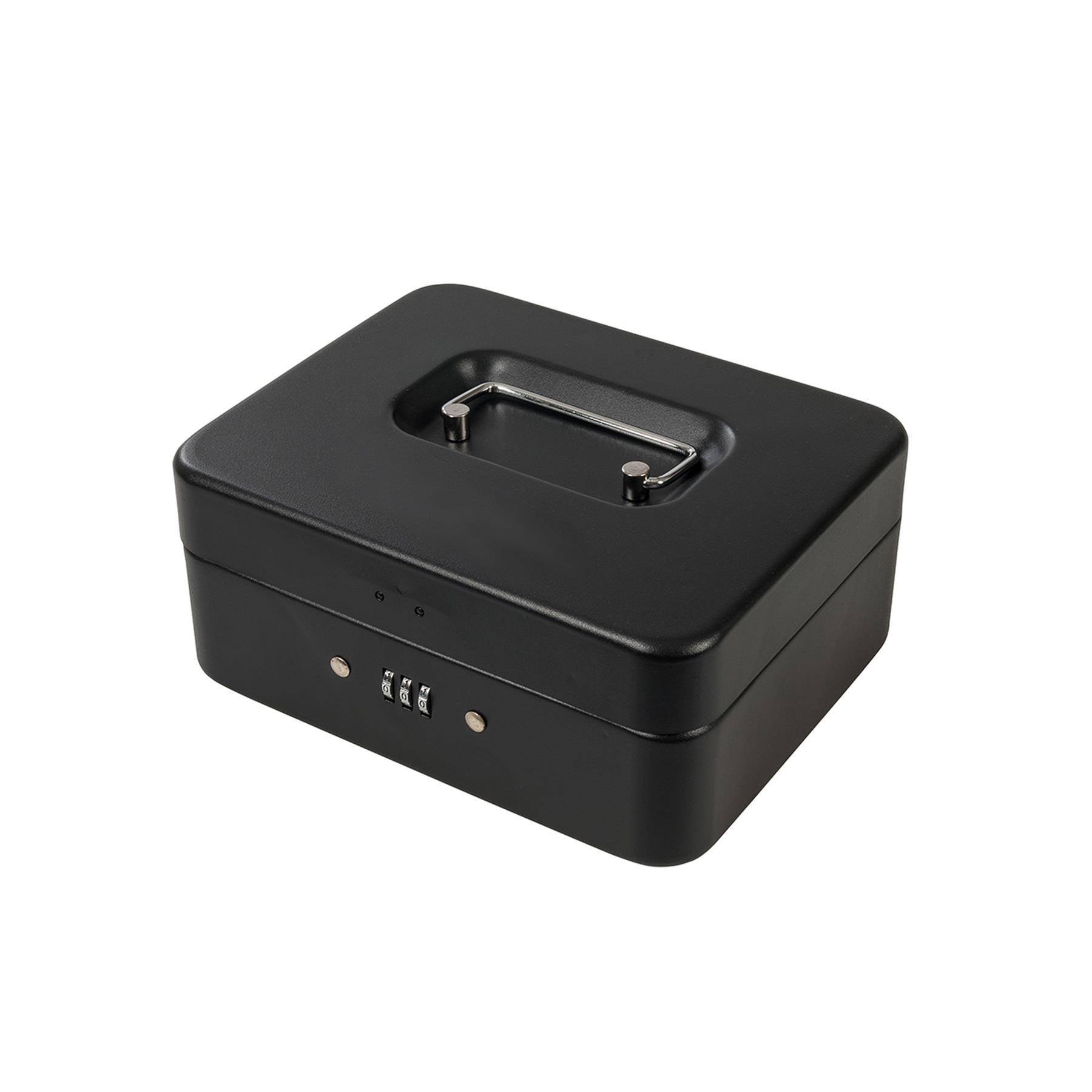 3-Digit Combination Cash & Valuables Safe Box 200 x 160 x 90mm Powder Coated