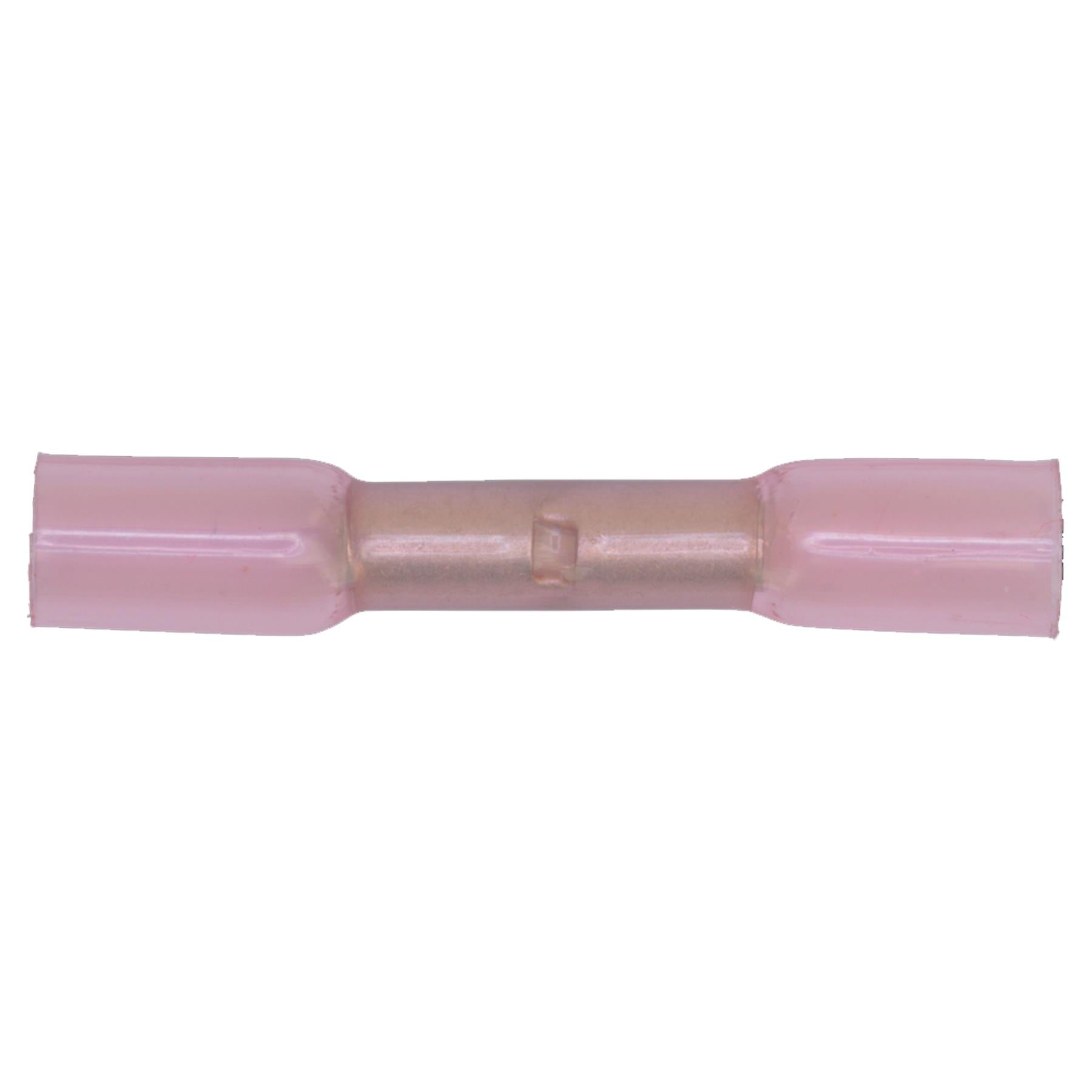 Sealey Heat Shrink Butt Connector Terminal 4.8mm Red Pack of 100