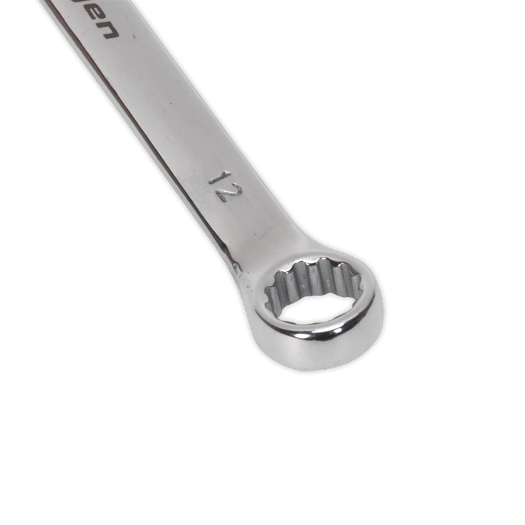 Sealey Combination Spanner 12mm Chrome Vanadium Steel
