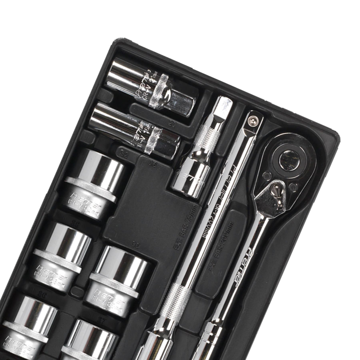 Sealey Tool Tray with Socket Set 26pc 1/2"Sq Drive