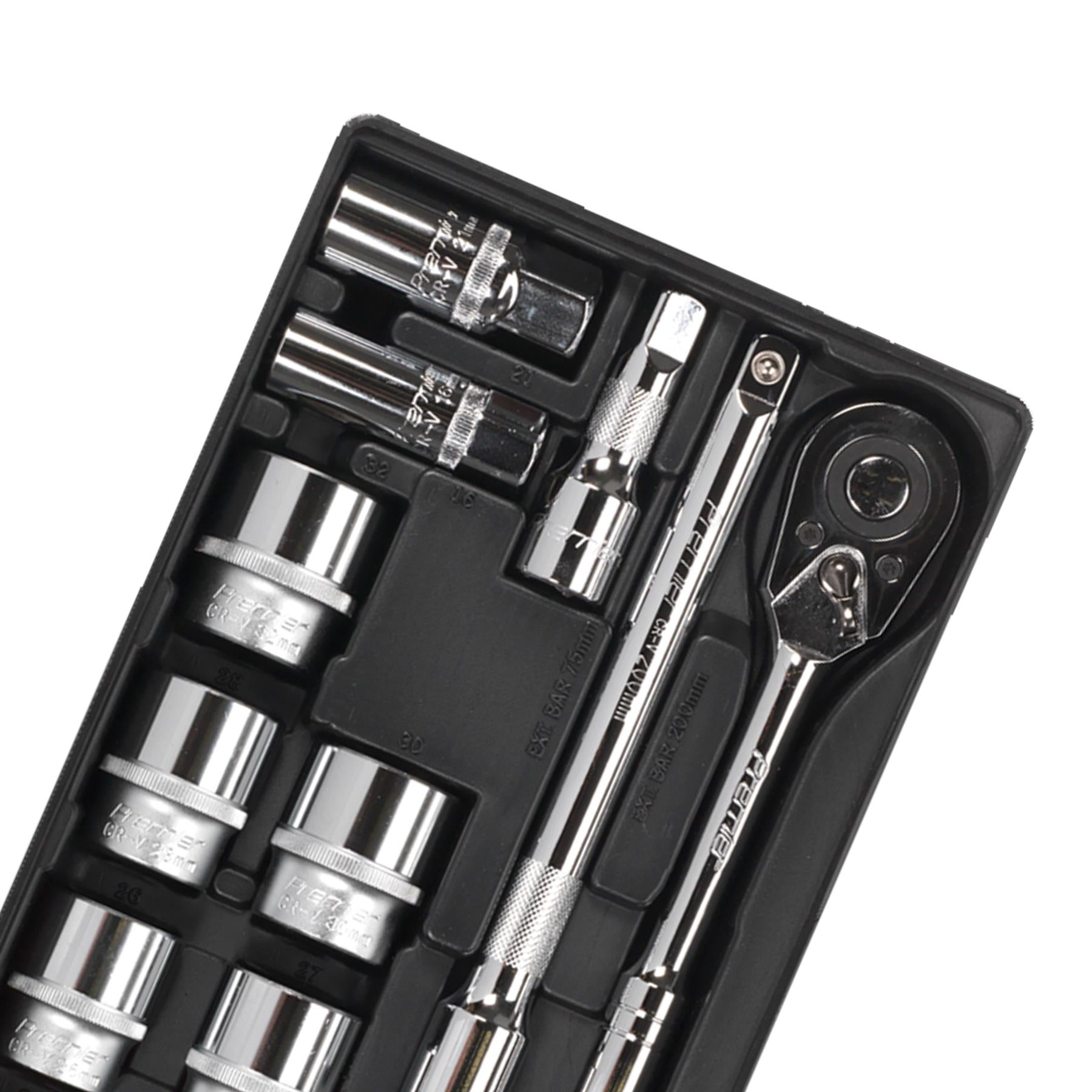 Sealey Tool Tray with Socket Set 26pc 1/2"Sq Drive