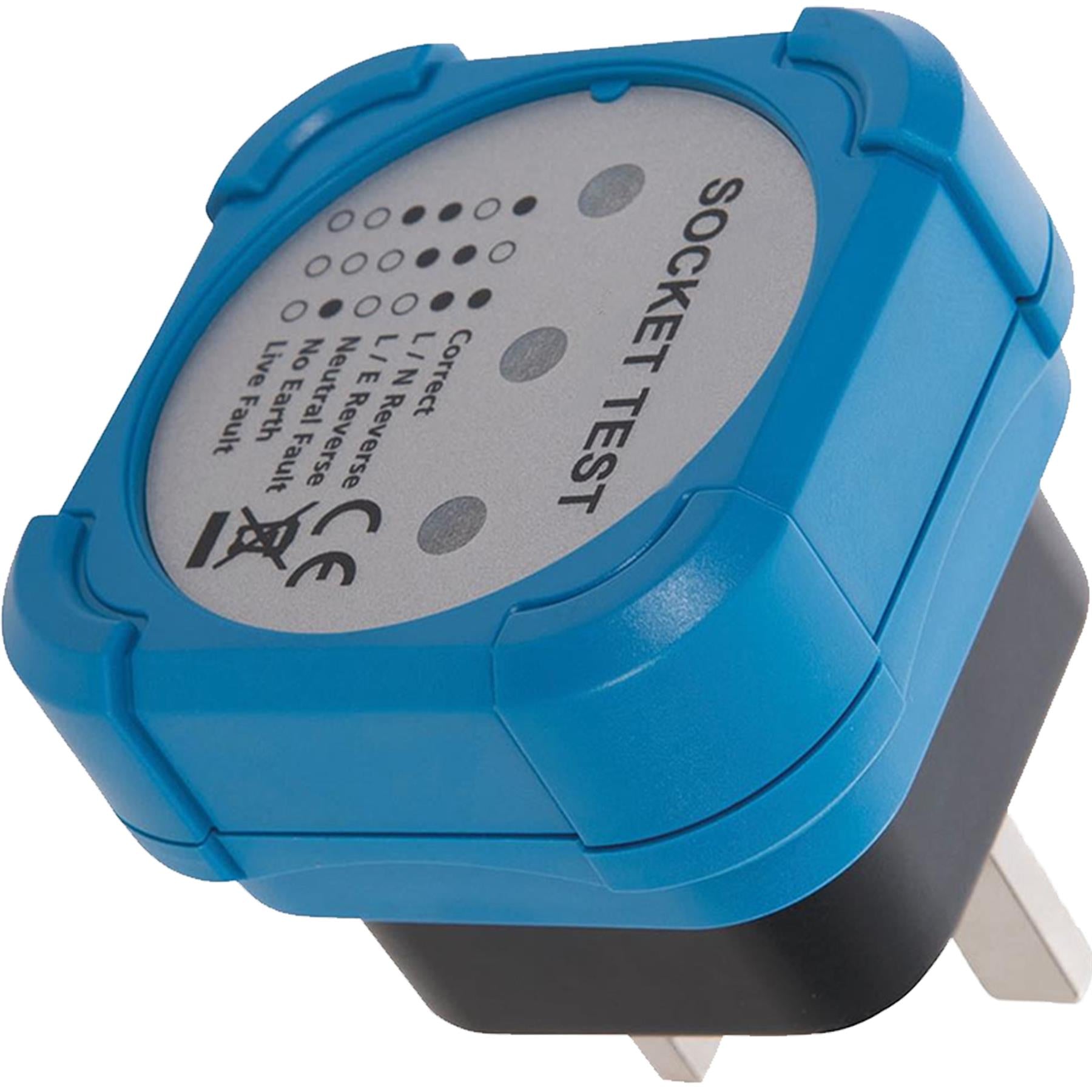 Electric Mains Plug In Socket Tester 240V Power Live Earth For Checking Sockets