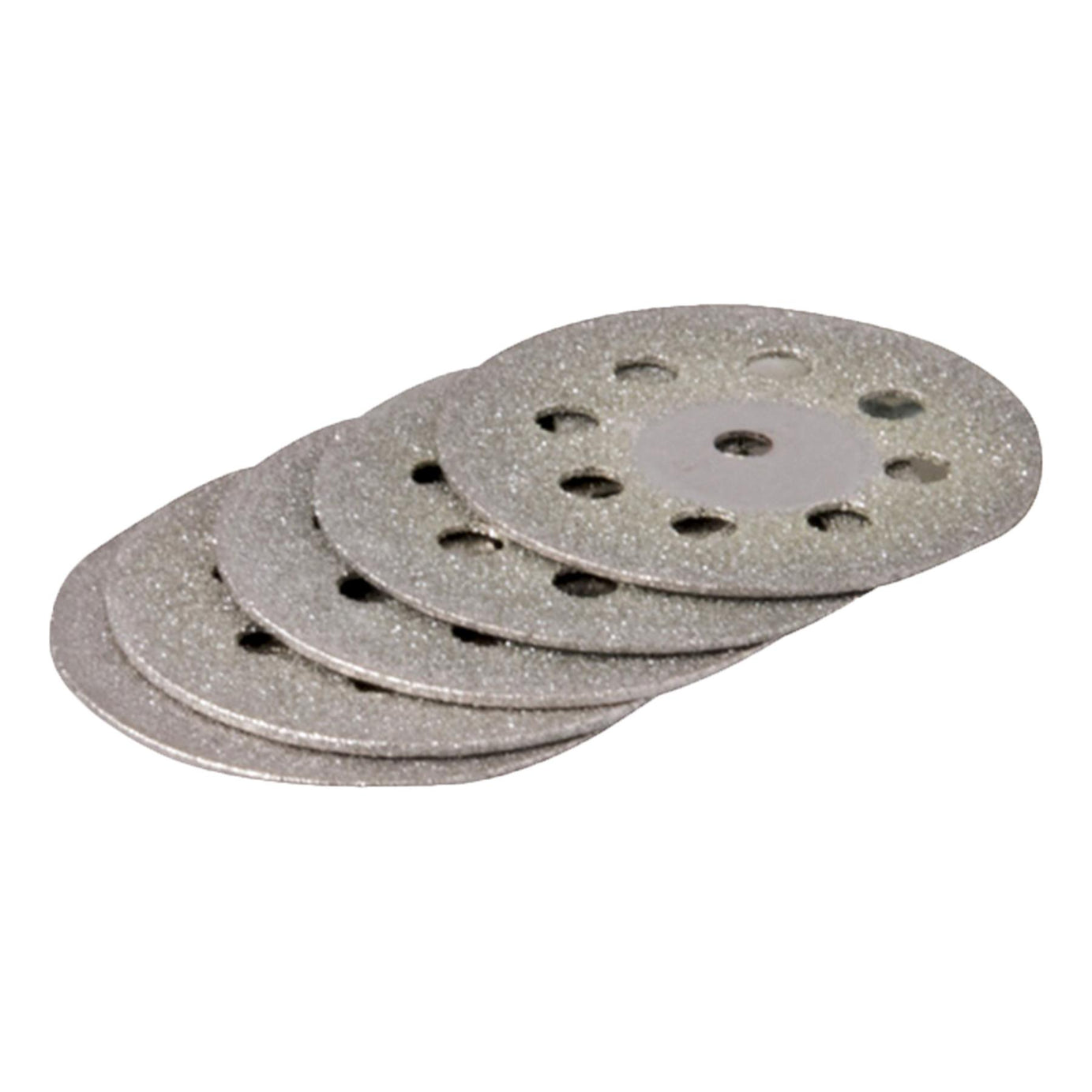 6Pce Rotary Tool Diamond Vented Cutting Disc Set - 22mm Dia Trimming And Shaping