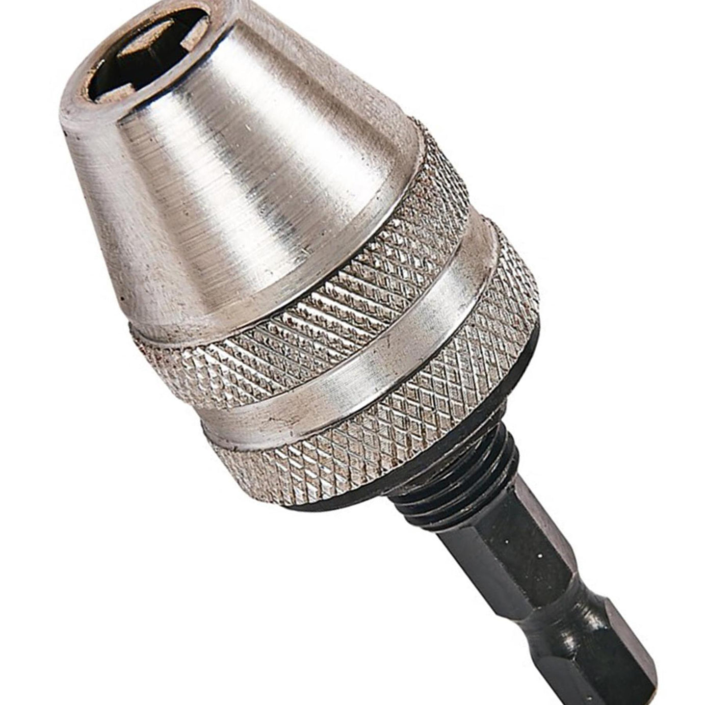 Quick Change 1/4" Hex Shank Keyless Drill Chuck