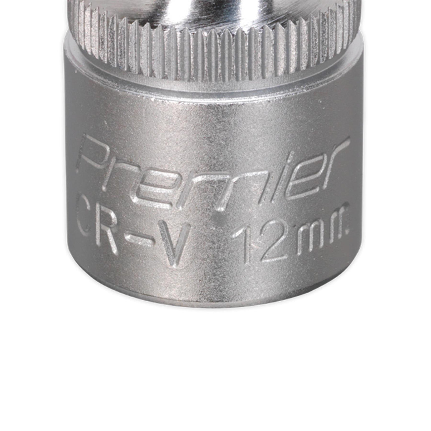 Sealey WallDrive Socket 12mm 1/2"Sq Drive Chrome Vanadium Steel