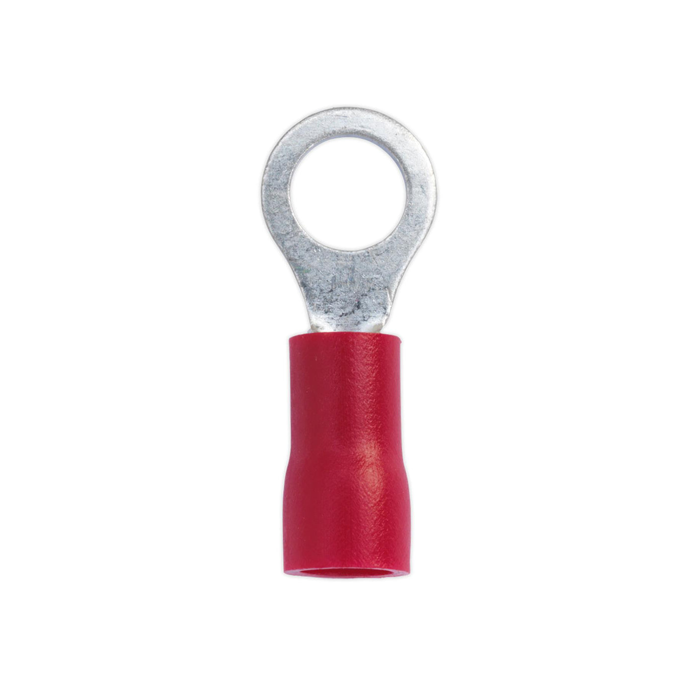 Sealey Easy-Entry Ring Terminal Ø5.3mm (2BA) Red Pack of 100