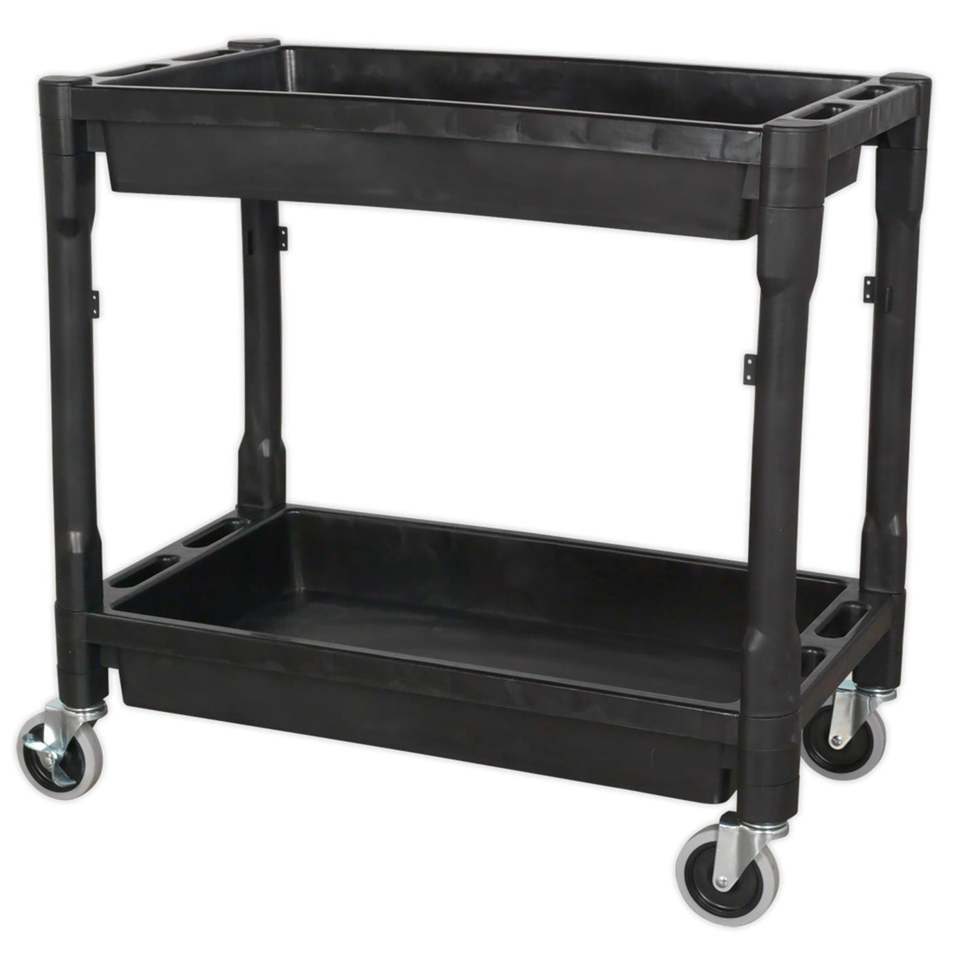 Sealey Trolley 2-Level Composite Heavy-Duty 80kg capacity per shelf
