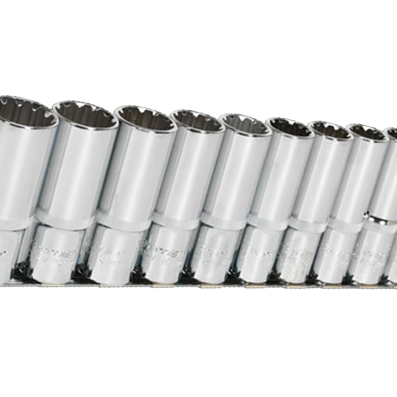 Sealey Socket Set 10pc Deep 1/2"Sq Drive Total Drive